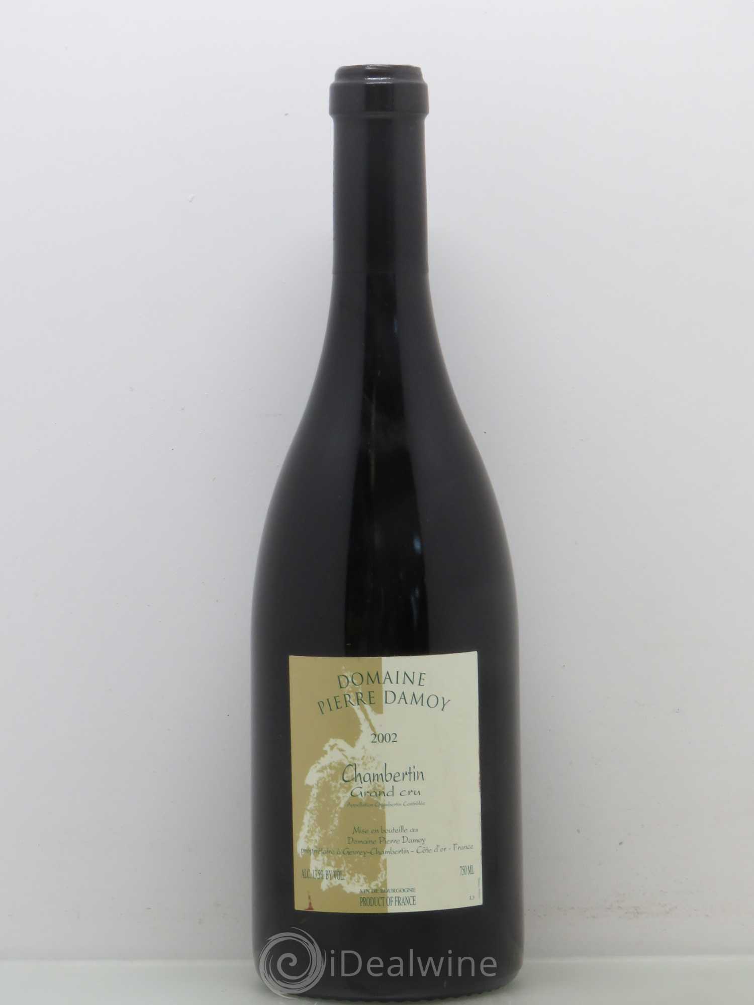 Chambertin Grand Cru Pierre Damoy 2002 - Lot de 1 bouteille - 0