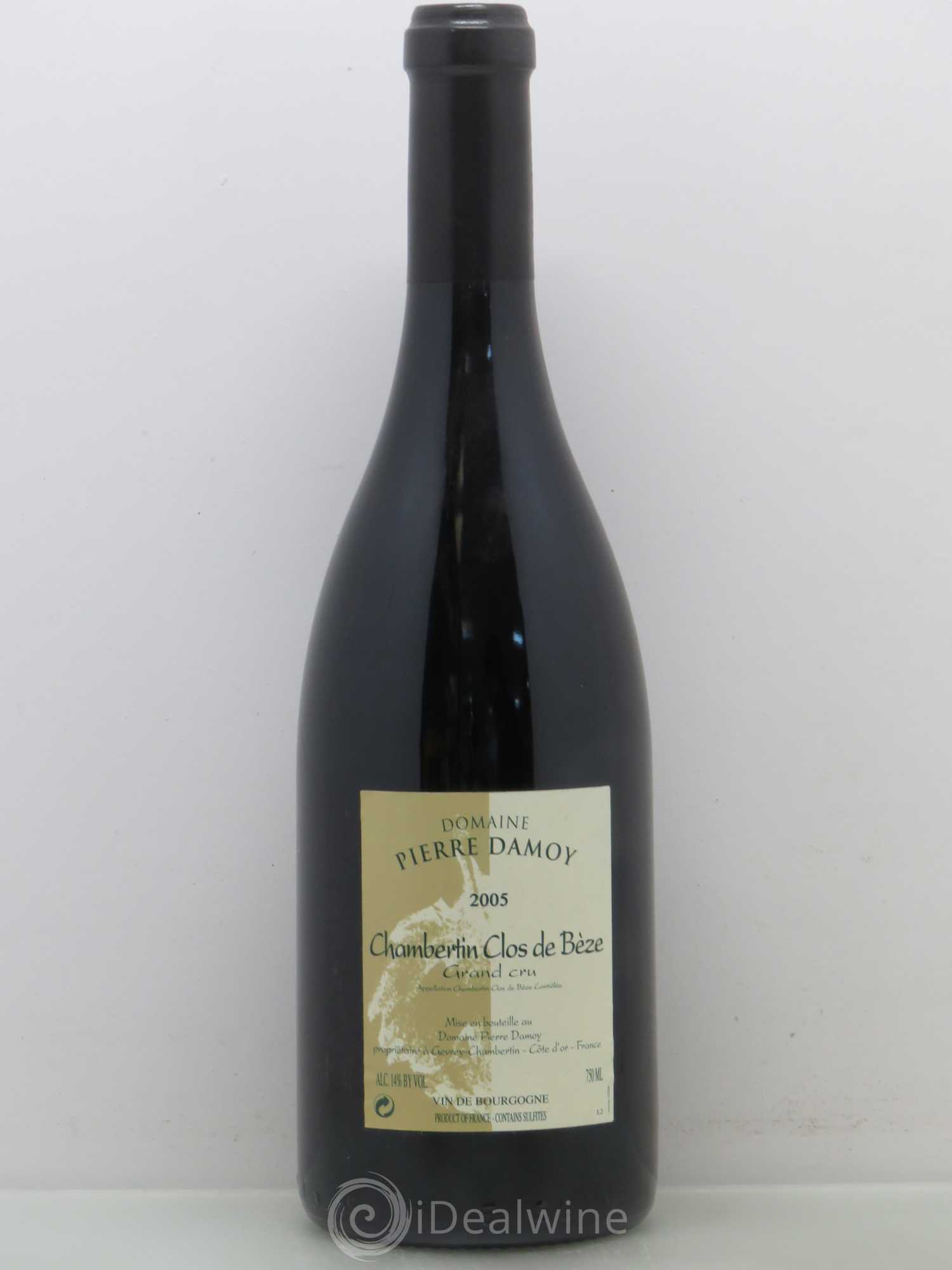 Chambertin Clos de Bèze Grand Cru Pierre Damoy 2005 - Lot de 1 bouteille - 0