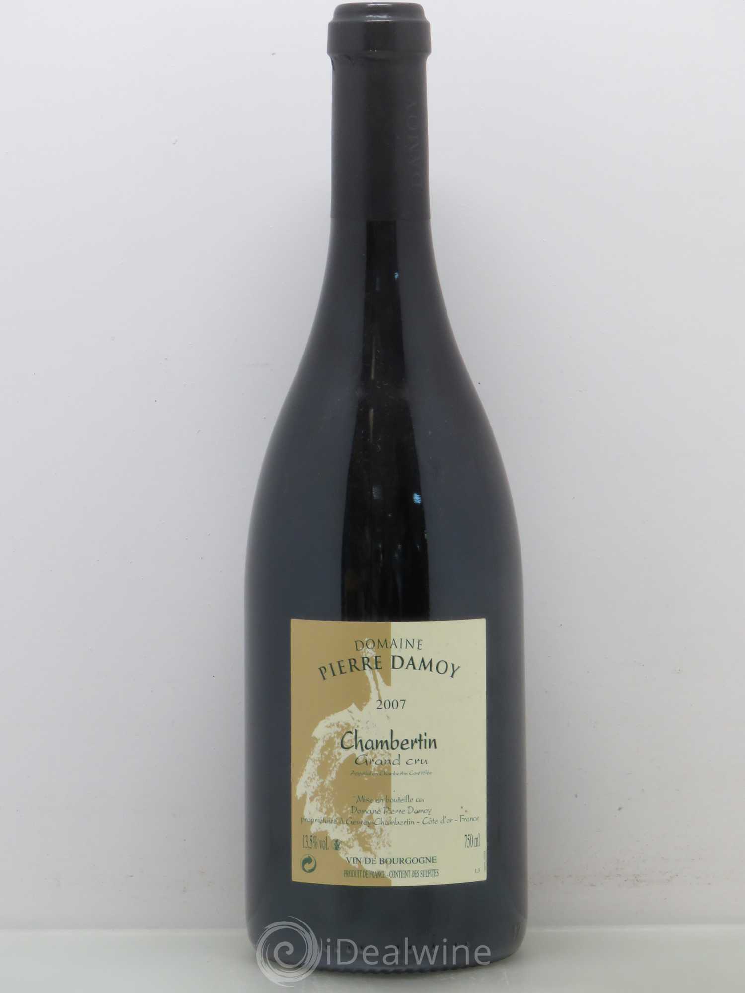 Chambertin Grand Cru Pierre Damoy 2007 - Lot de 1 bouteille - 0