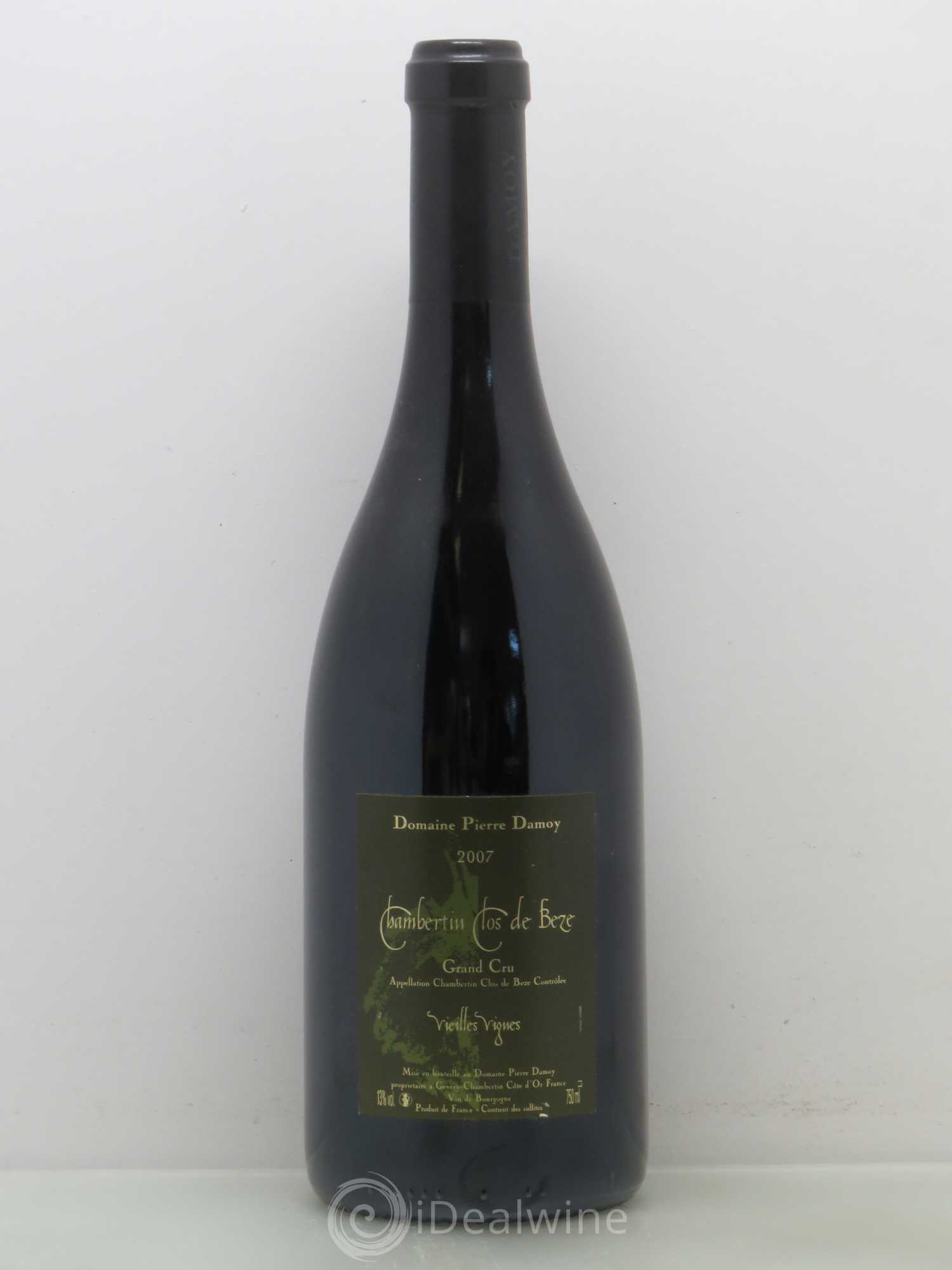 Chambertin Clos de Bèze Grand Cru Pierre Damoy Vieilles Vignes 2007 - Lot de 1 bouteille - 0