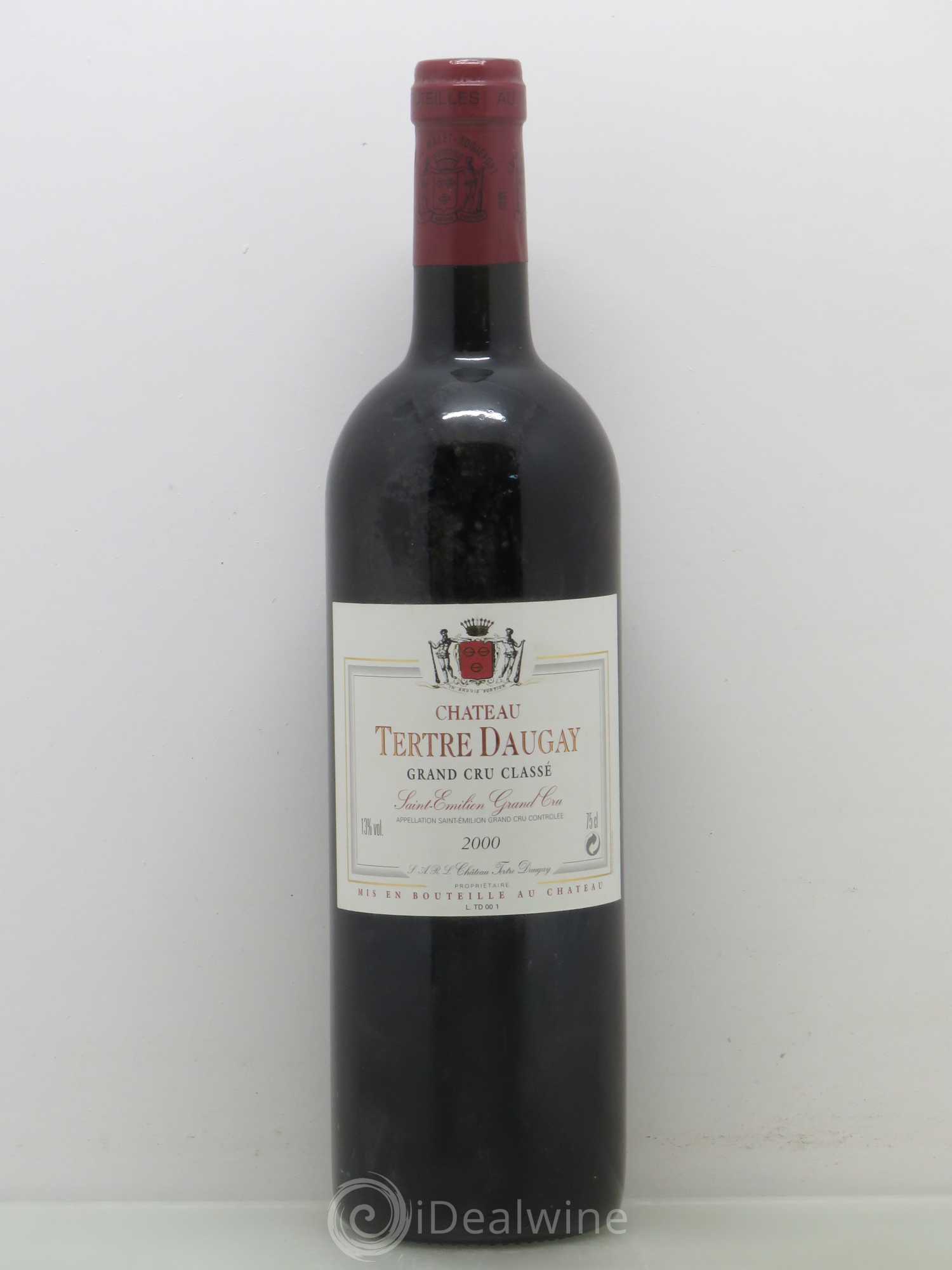 Château Tertre Daugay Grand Cru Classé 2000 - Lot de 1 bouteille - 0