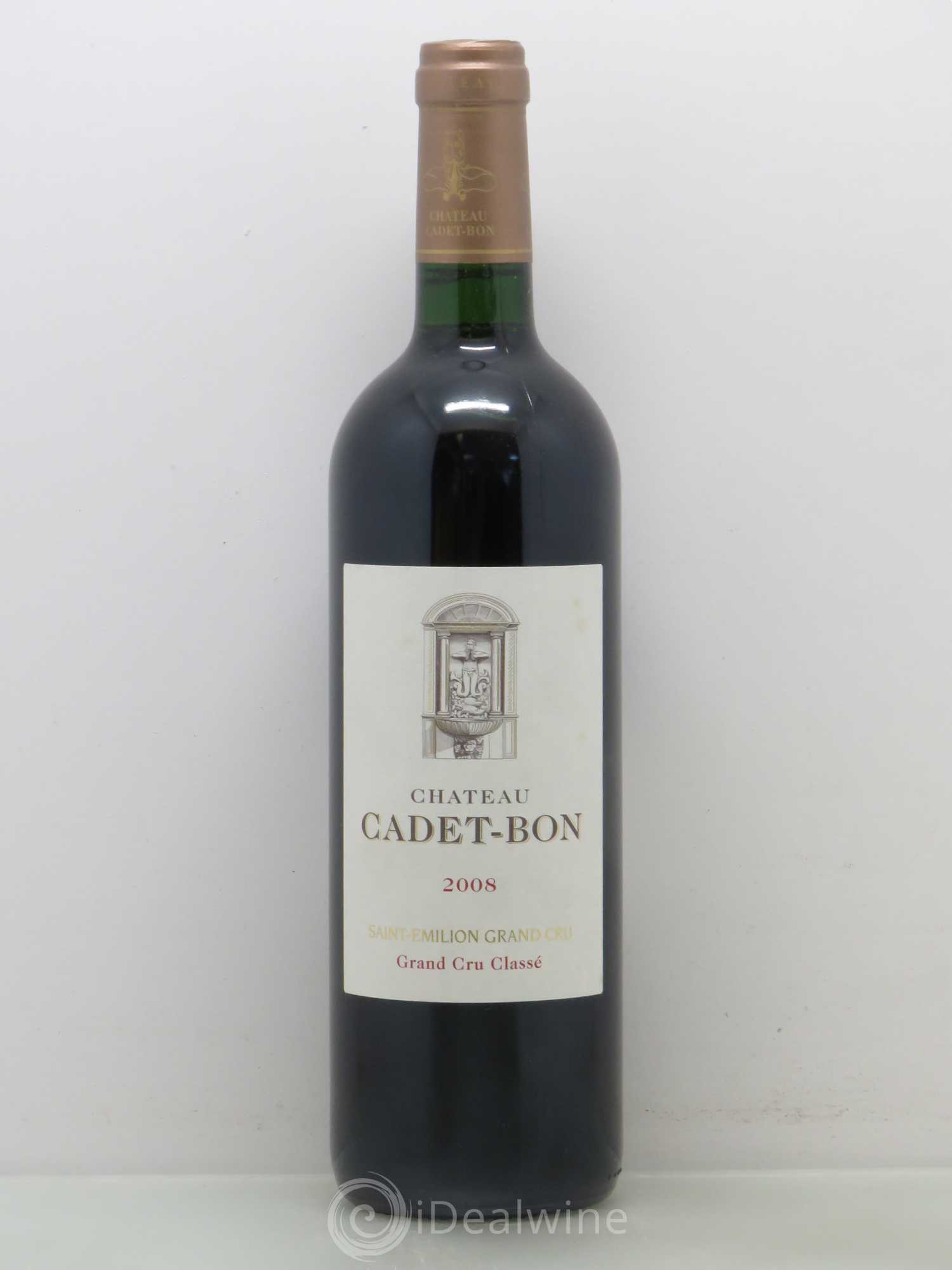 Château Cadet Bon Grand Cru Classé 2008 - Lot de 1 bouteille - 0