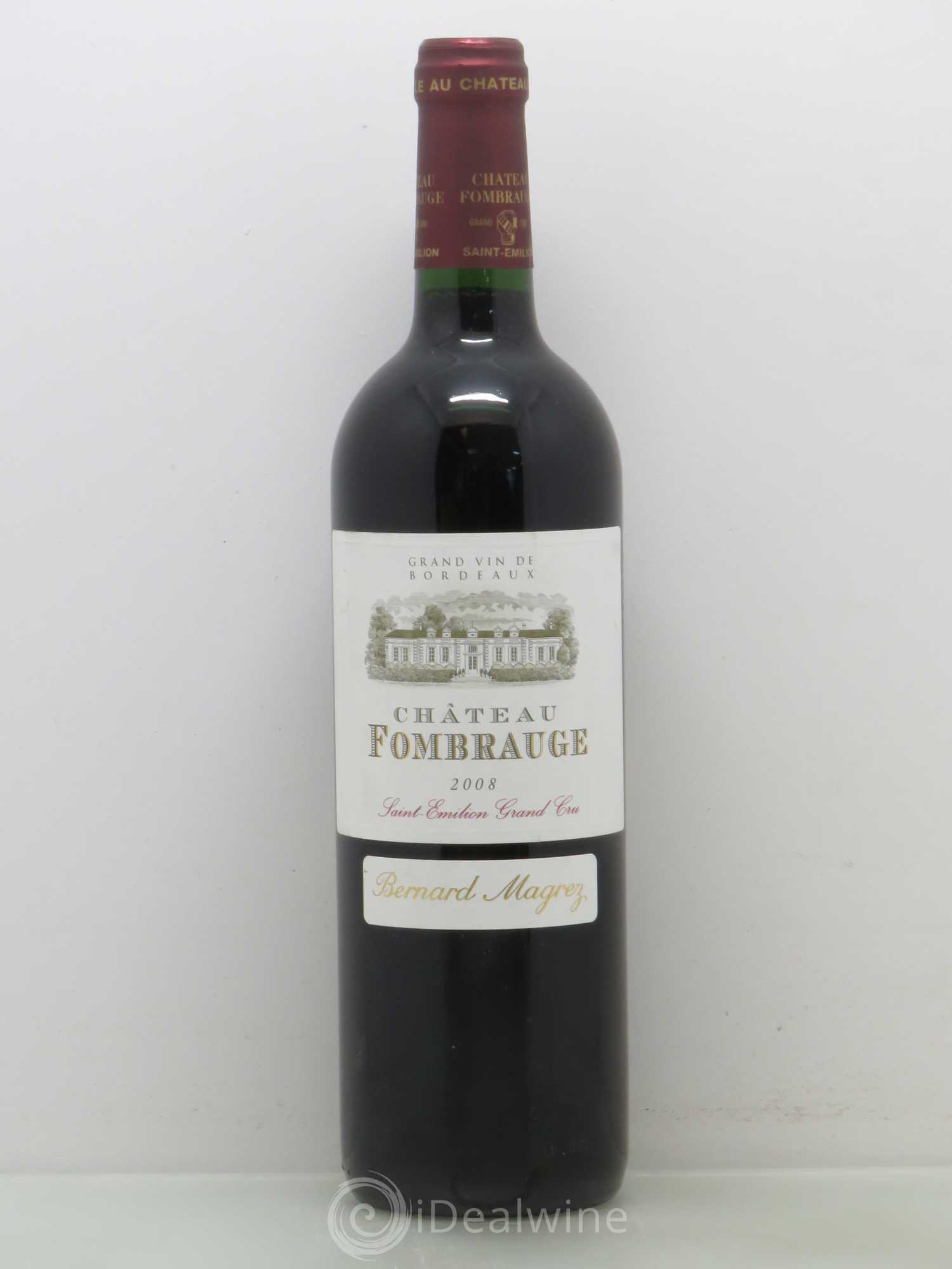 Château Fombrauge Grand Cru Classé 2008 - Lot de 1 bouteille - 0