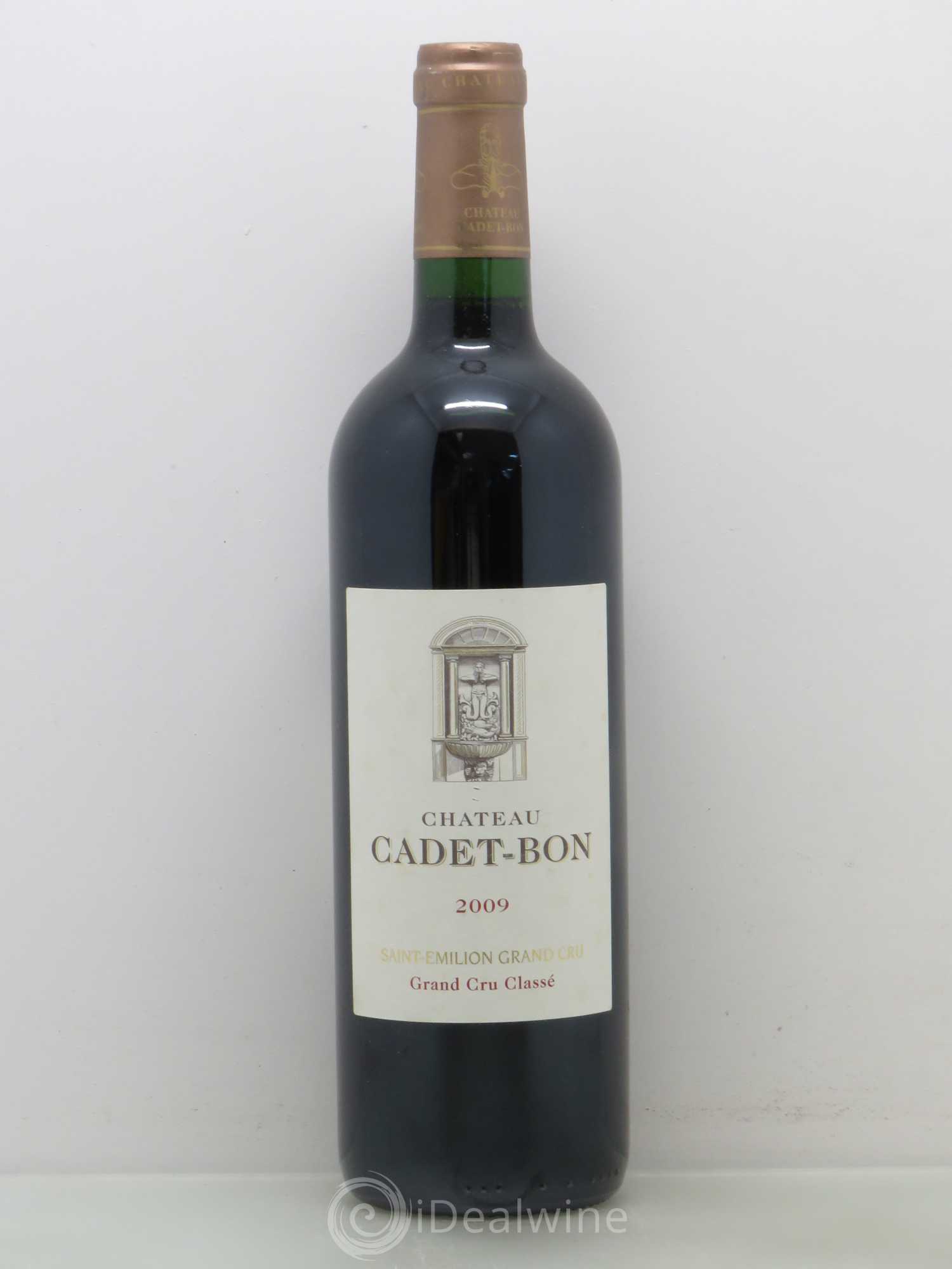 Château Cadet Bon Grand Cru Classé 2009 - Lot de 1 bouteille - 0