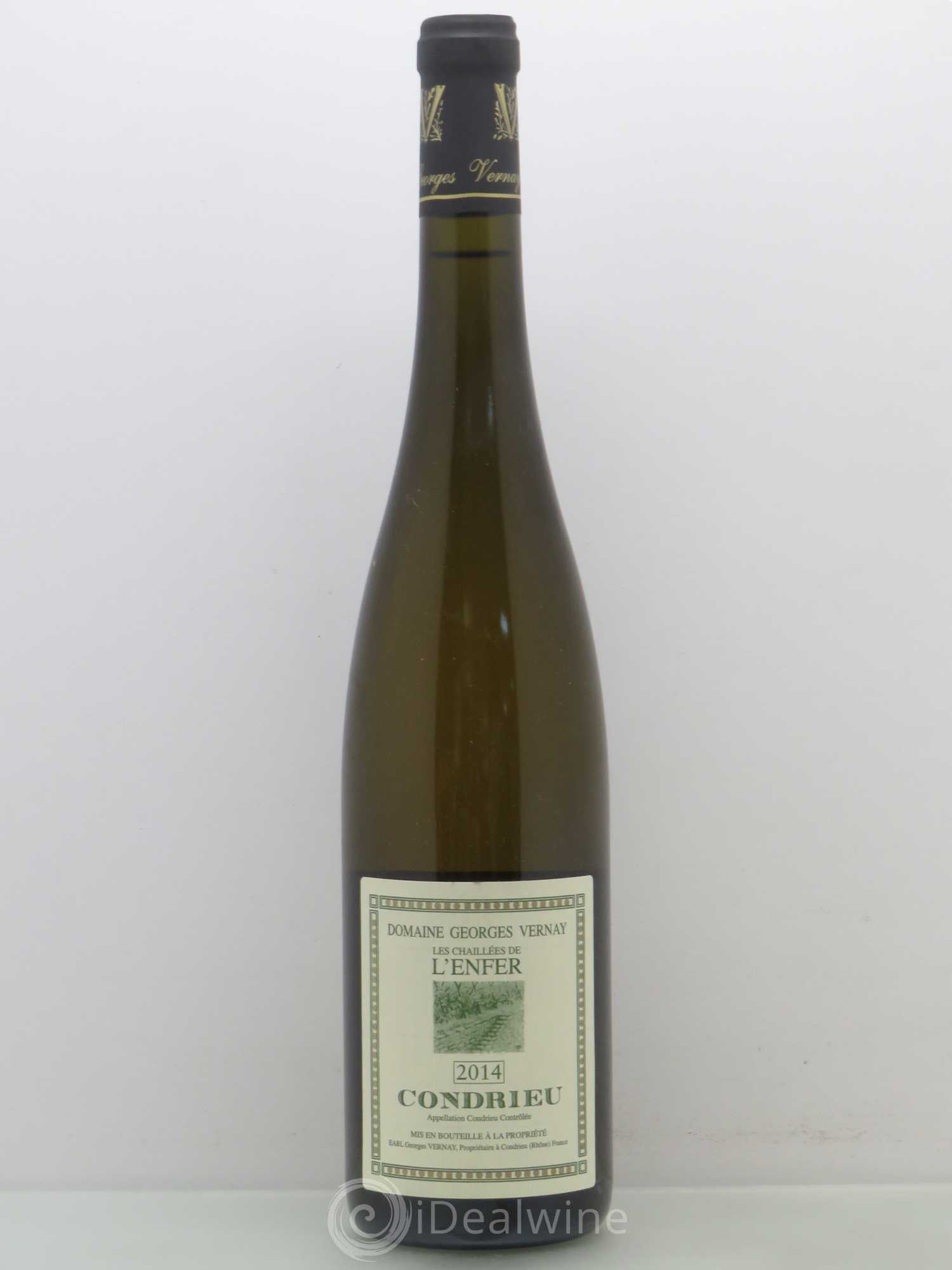 Condrieu Les Chaillées de l'Enfer Georges Vernay 2014 - Lot de 1 bouteille - 0