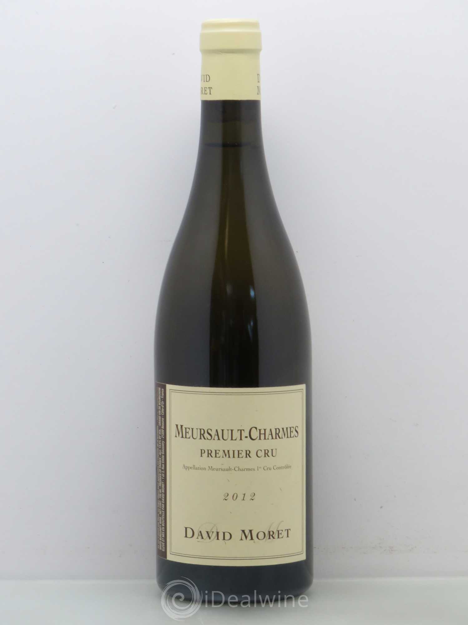 Meursault 1er Cru Charmes David Moret 2012 - Posten von 1 Flasche - 0