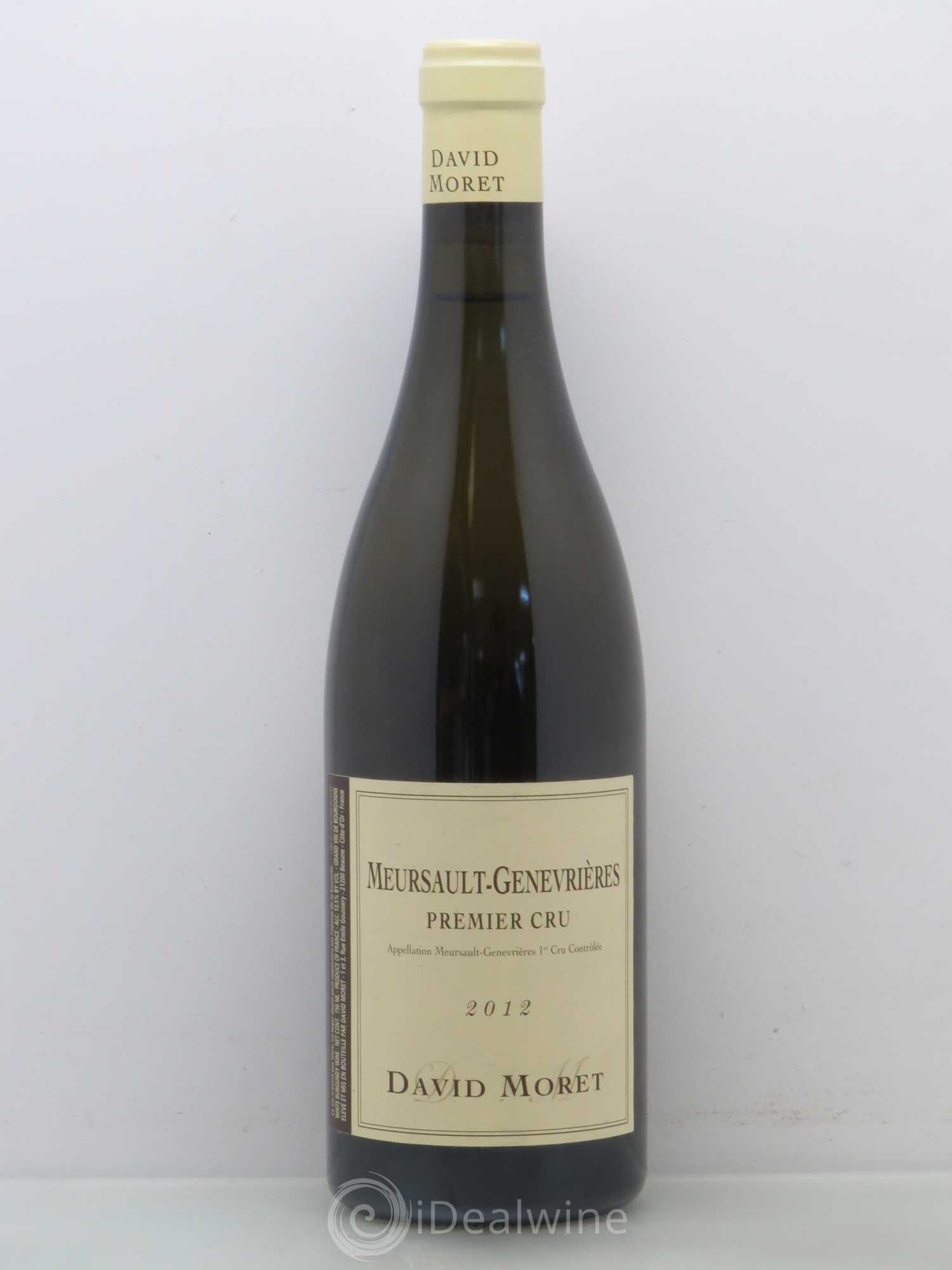 Meursault 1er Cru Genevrières David Moret 2012 - Posten von 1 Flasche - 0