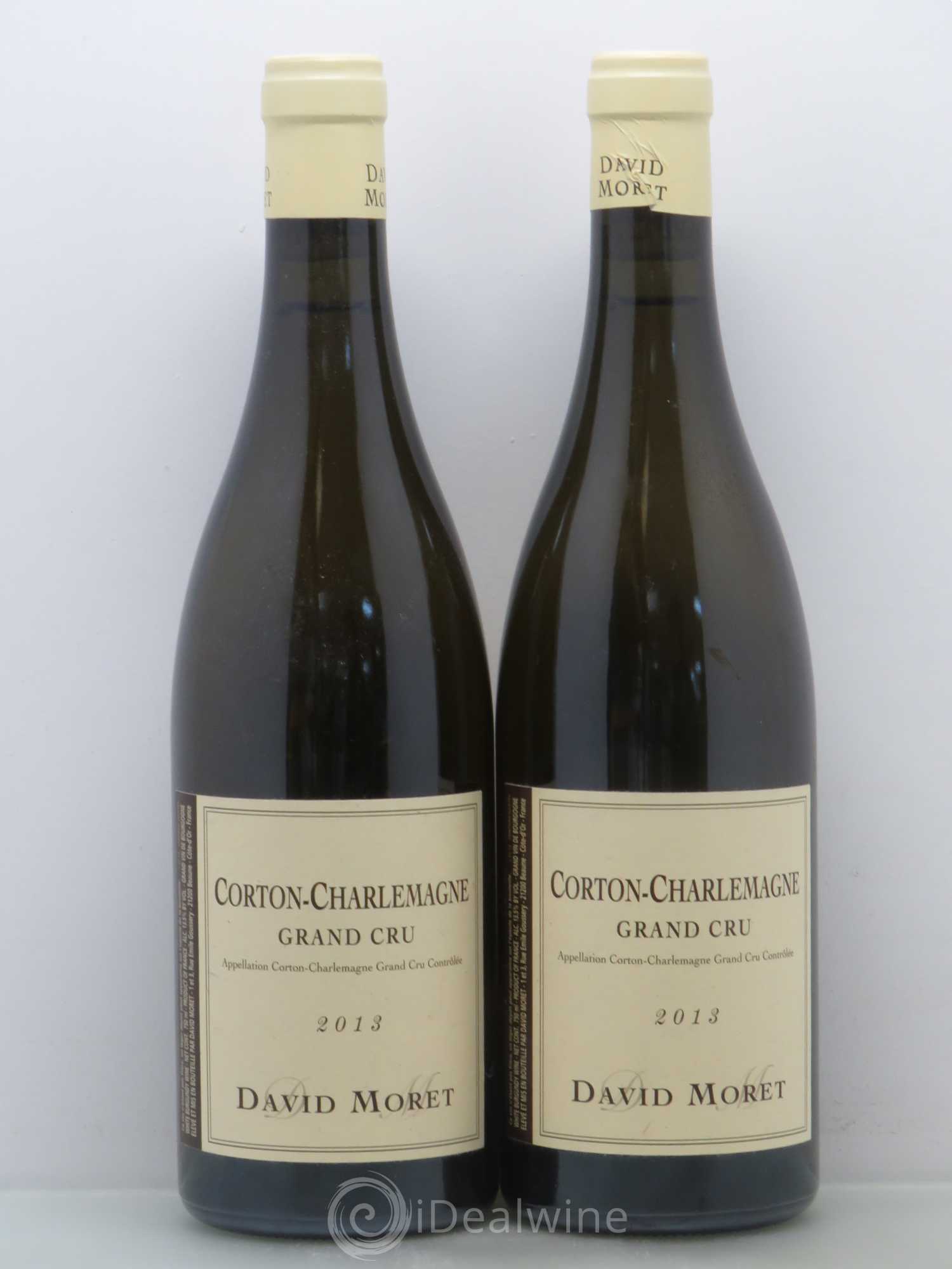 Corton-Charlemagne Grand Cru David Moret 2013 - Lot de 2 bouteilles - 0