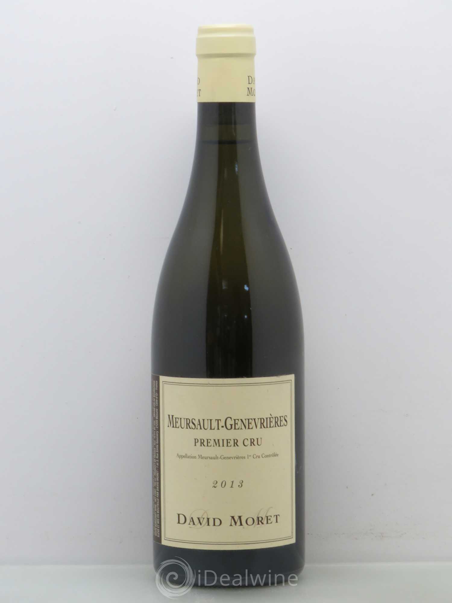 Meursault 1er Cru Genevrières David Moret 2013 - Posten von 1 Flasche - 0