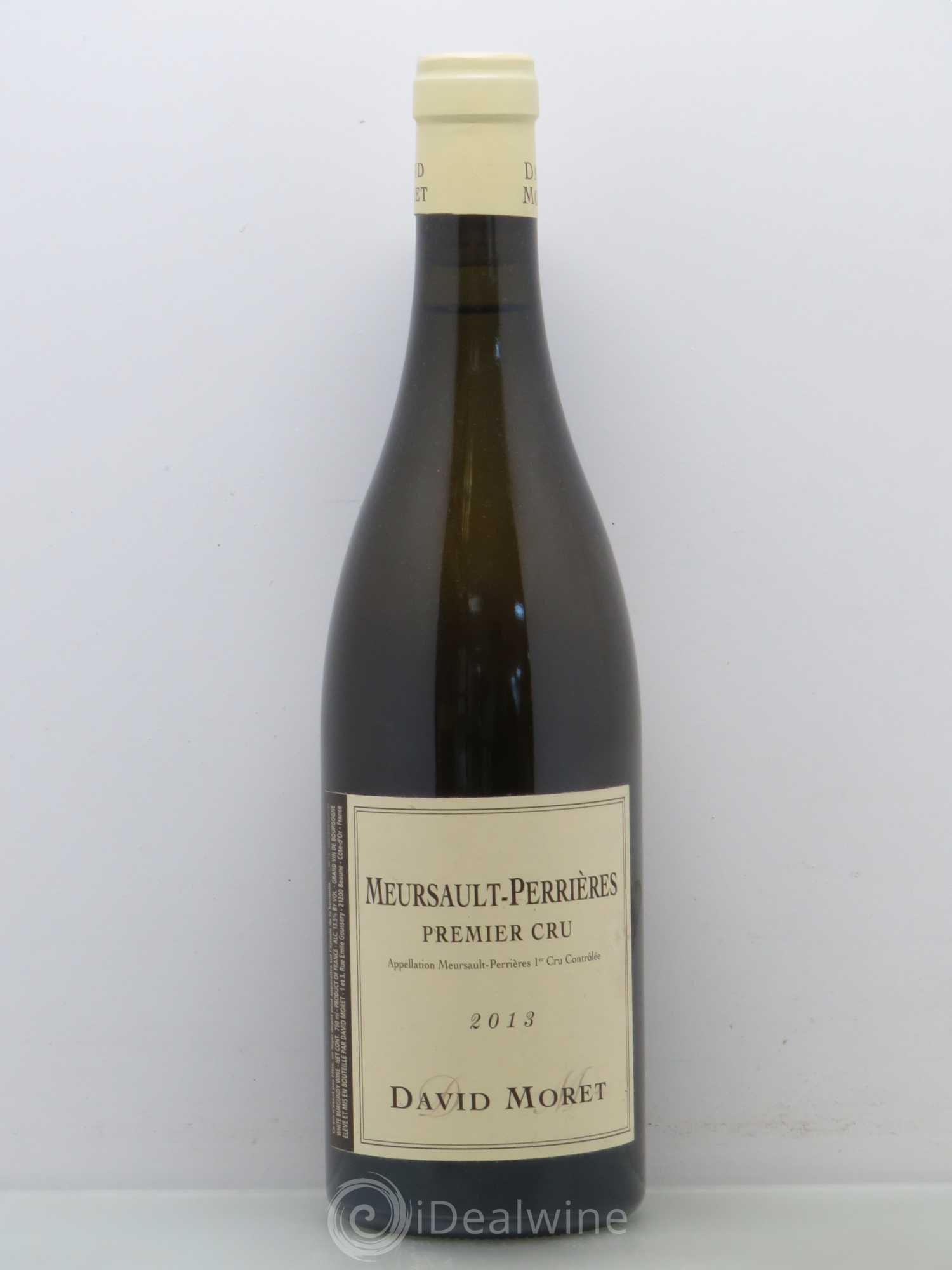 Meursault 1er Cru Perrières David Moret 2013 - Posten von 1 Flasche - 0