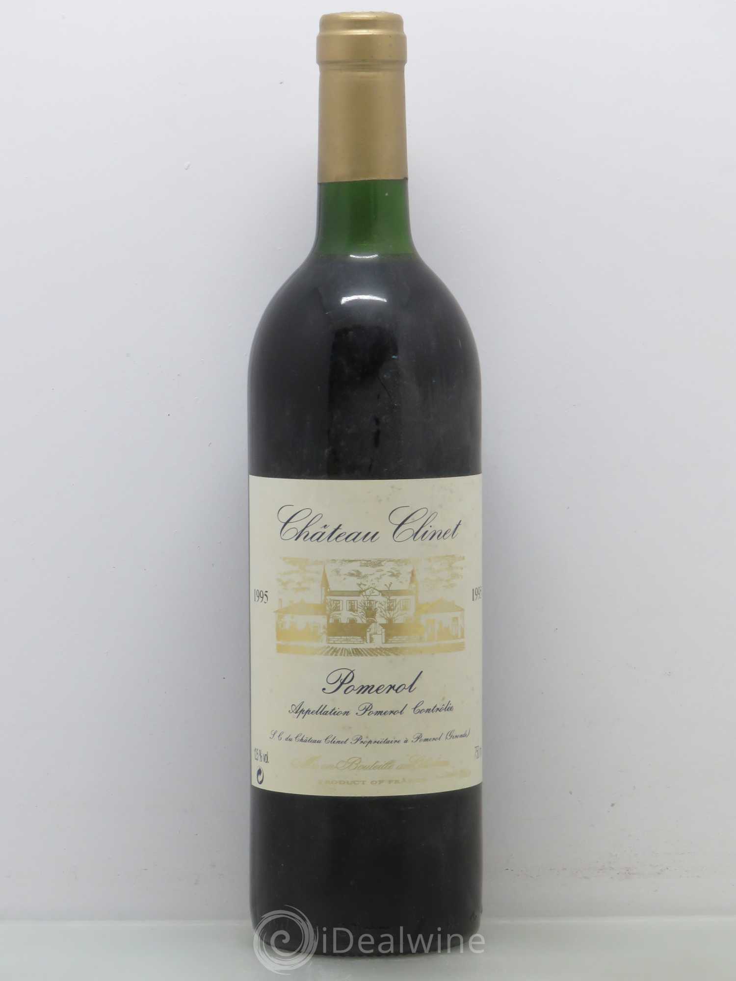 Château Clinet 1995 - Lot de 1 bouteille - 0