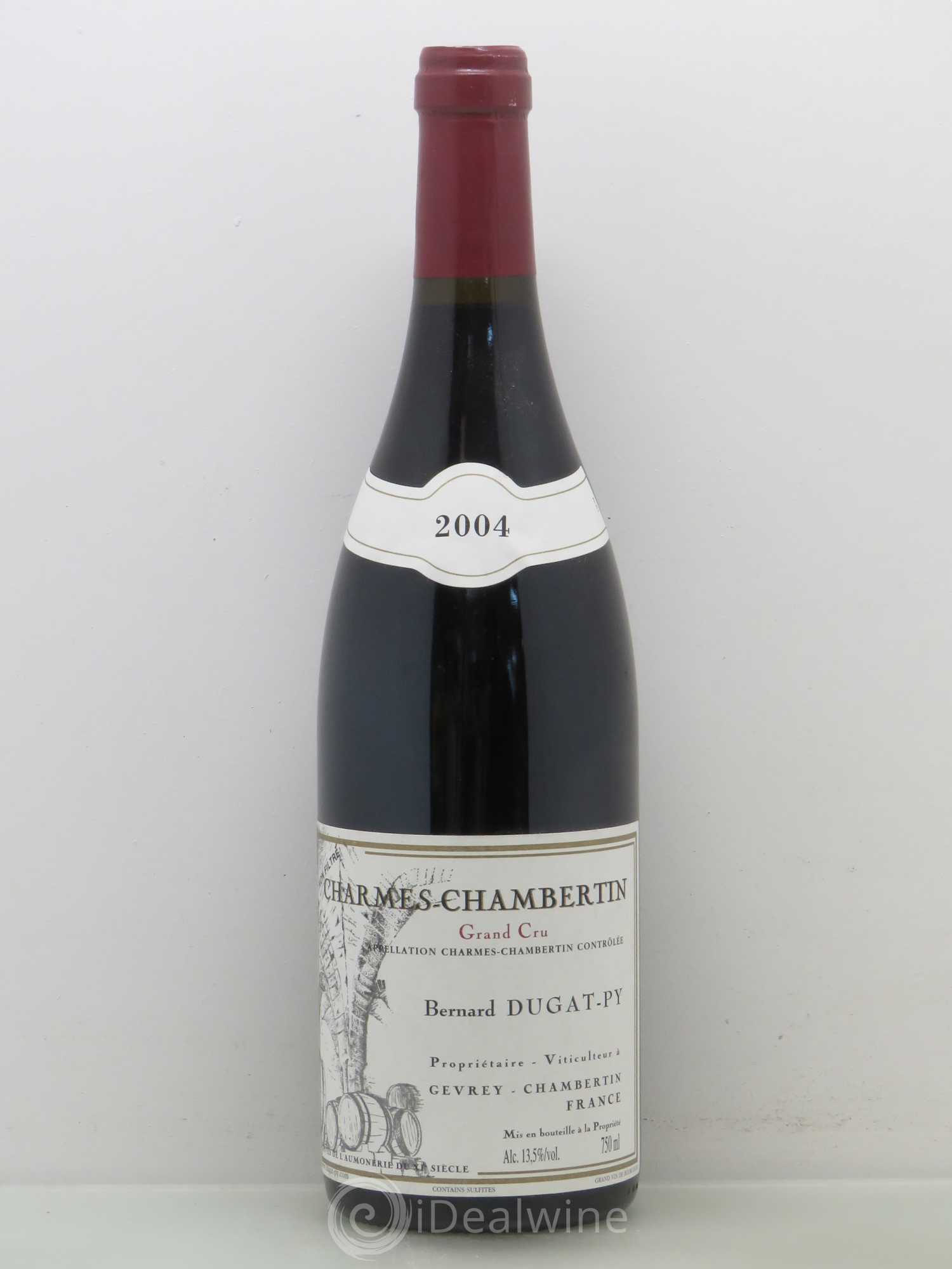 Charmes-Chambertin Grand Cru Dugat-Py 2004 - Lot de 1 bouteille - 0