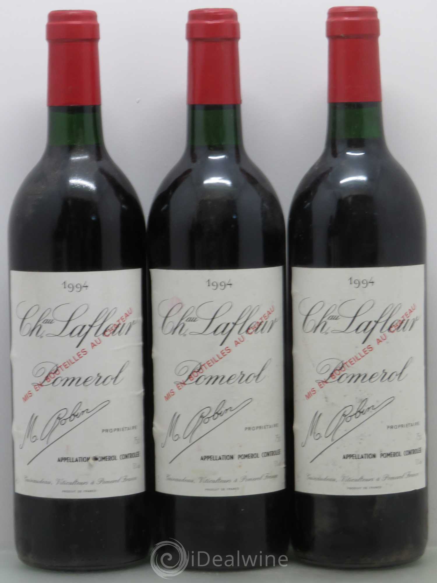 Château Lafleur 1994 - Lot de 3 bouteilles - 0