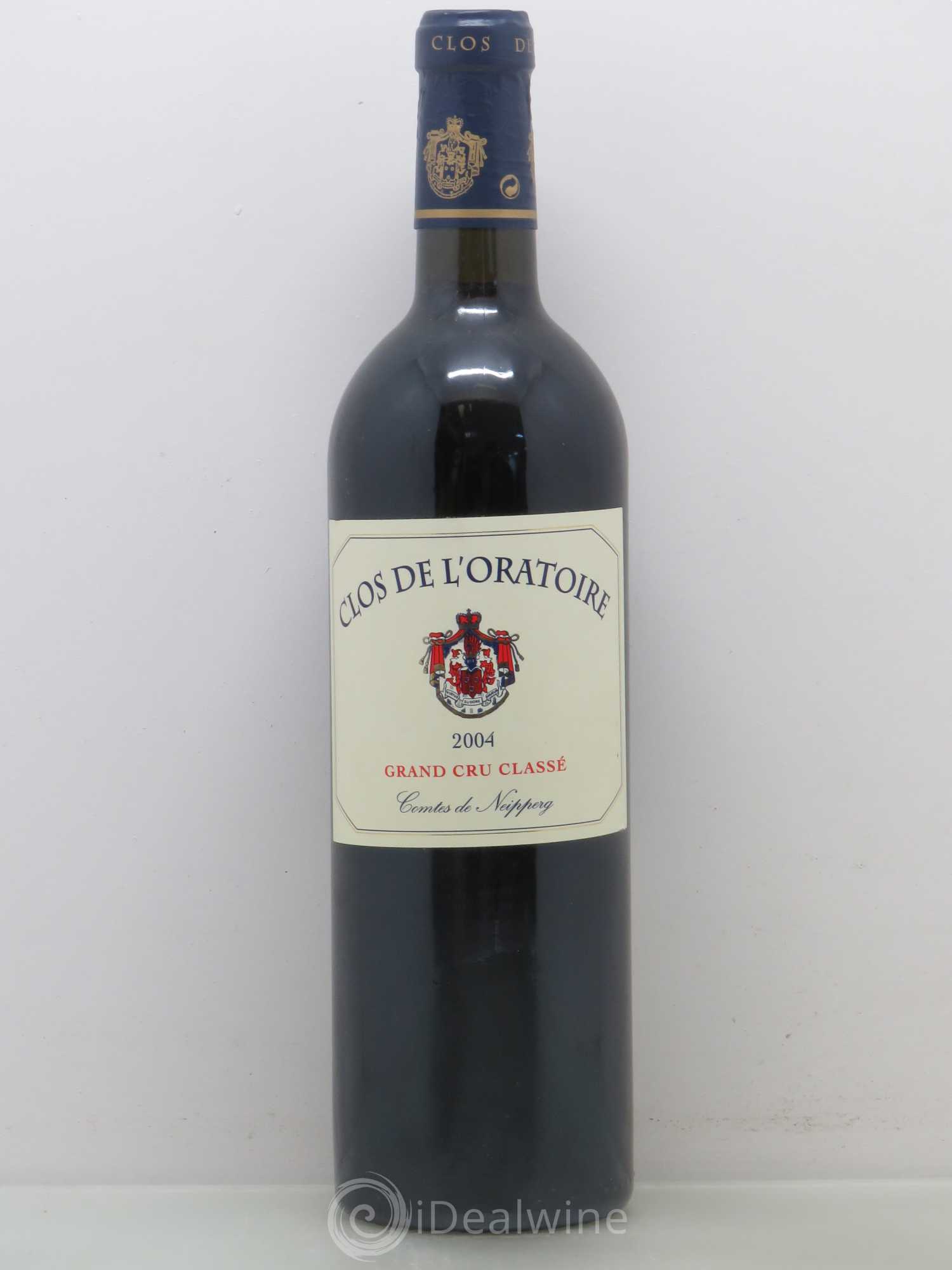 Clos de l'Oratoire Grand Cru Classé 2004 - Lot de 1 bouteille - 0