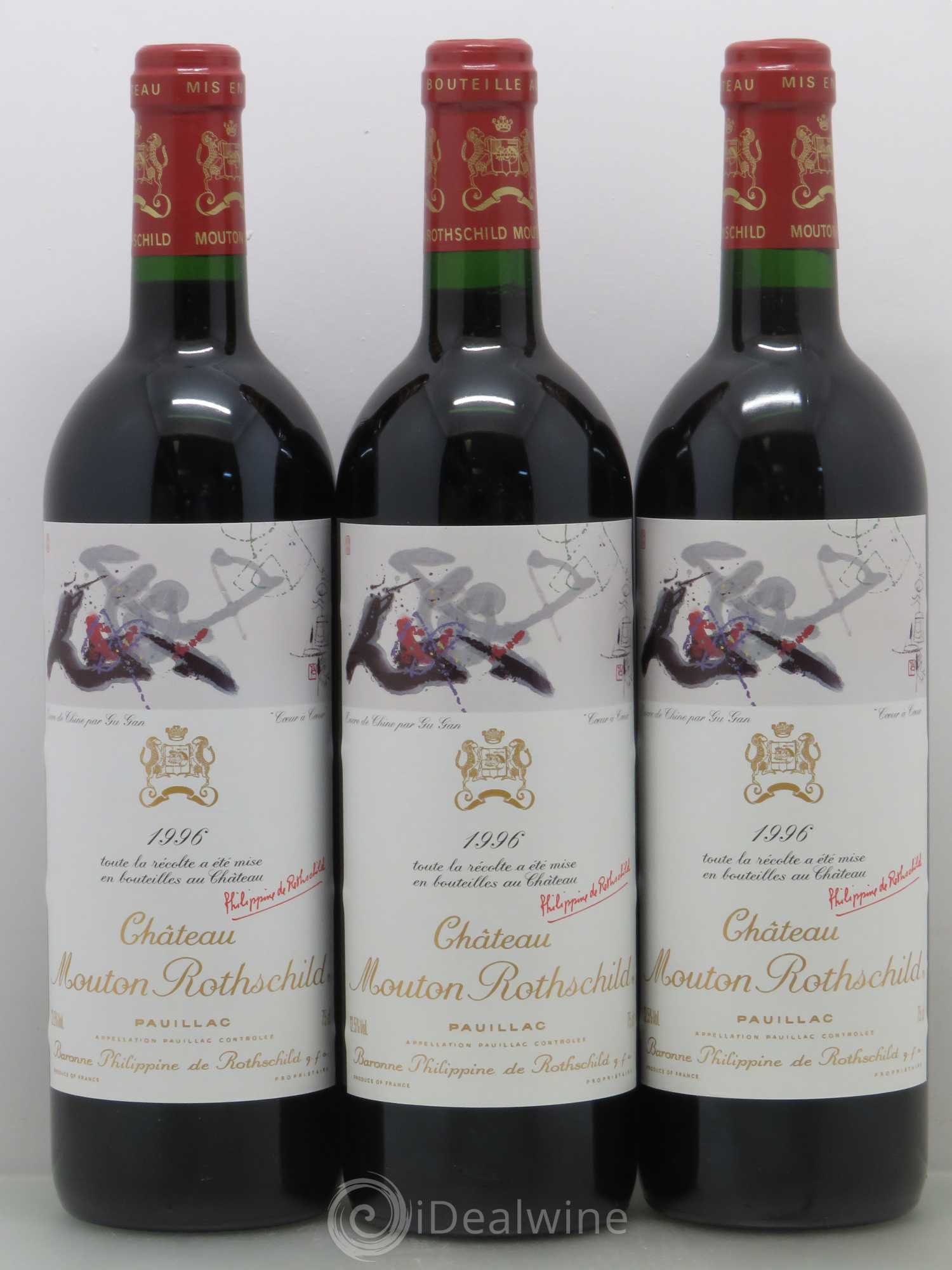 Château Mouton Rothschild 1er Grand Cru Classé 1996 - Lot de 12 bouteilles - 4