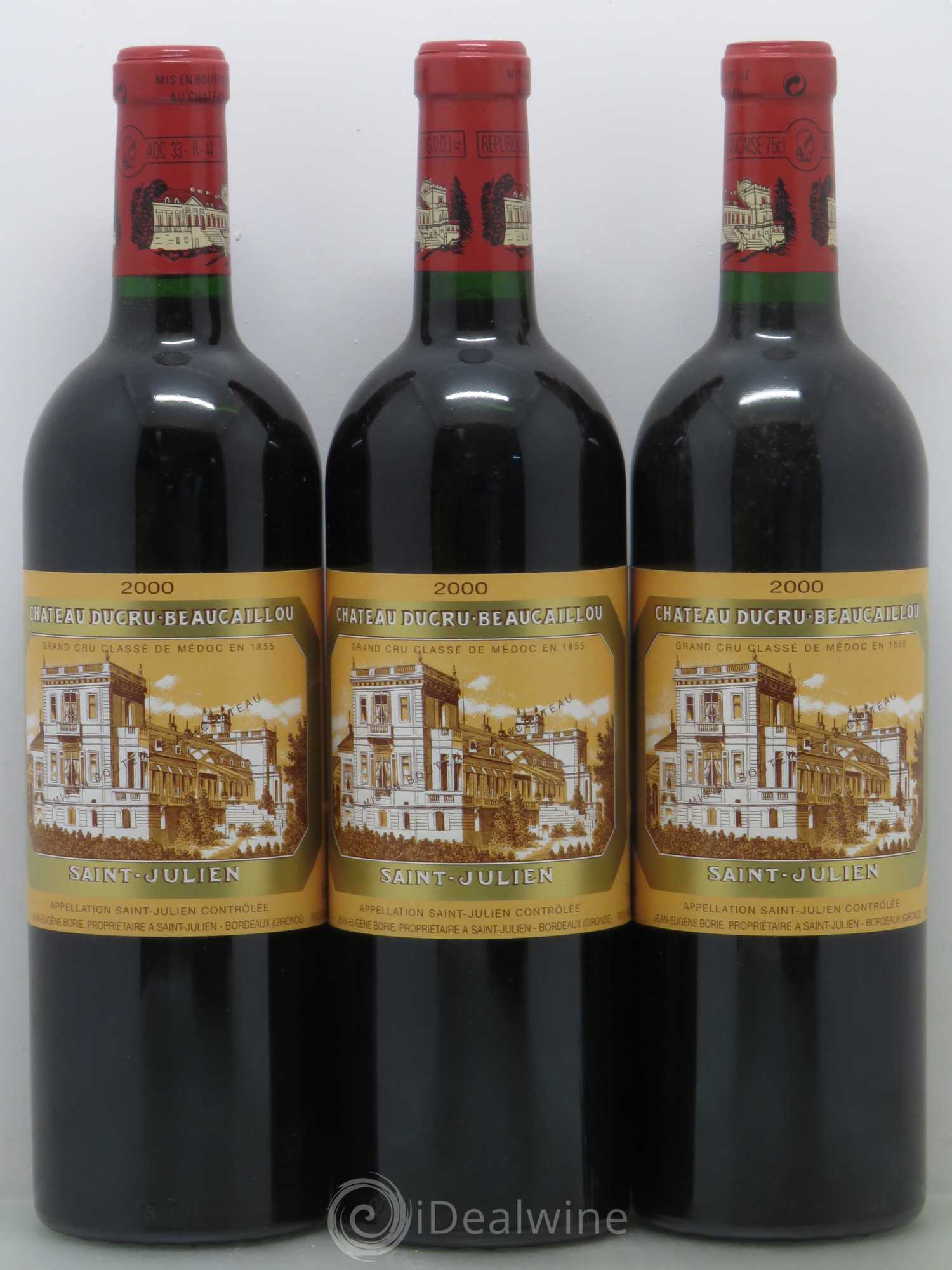 Château Ducru Beaucaillou 2ème Grand Cru Classé 2000 - Lot de 12 bouteilles - 1