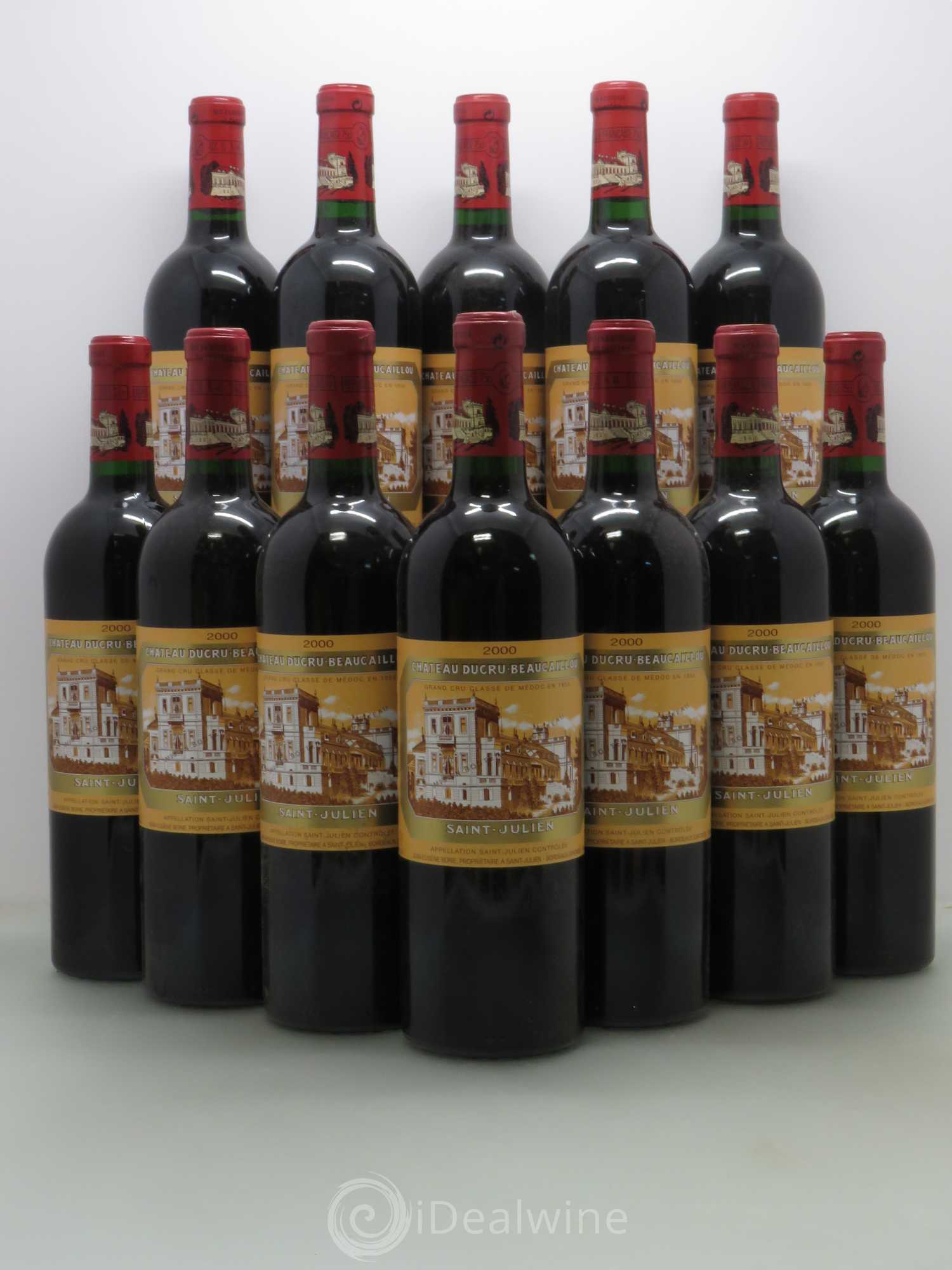 Château Ducru Beaucaillou 2ème Grand Cru Classé 2000 - Lot de 12 bouteilles - 0