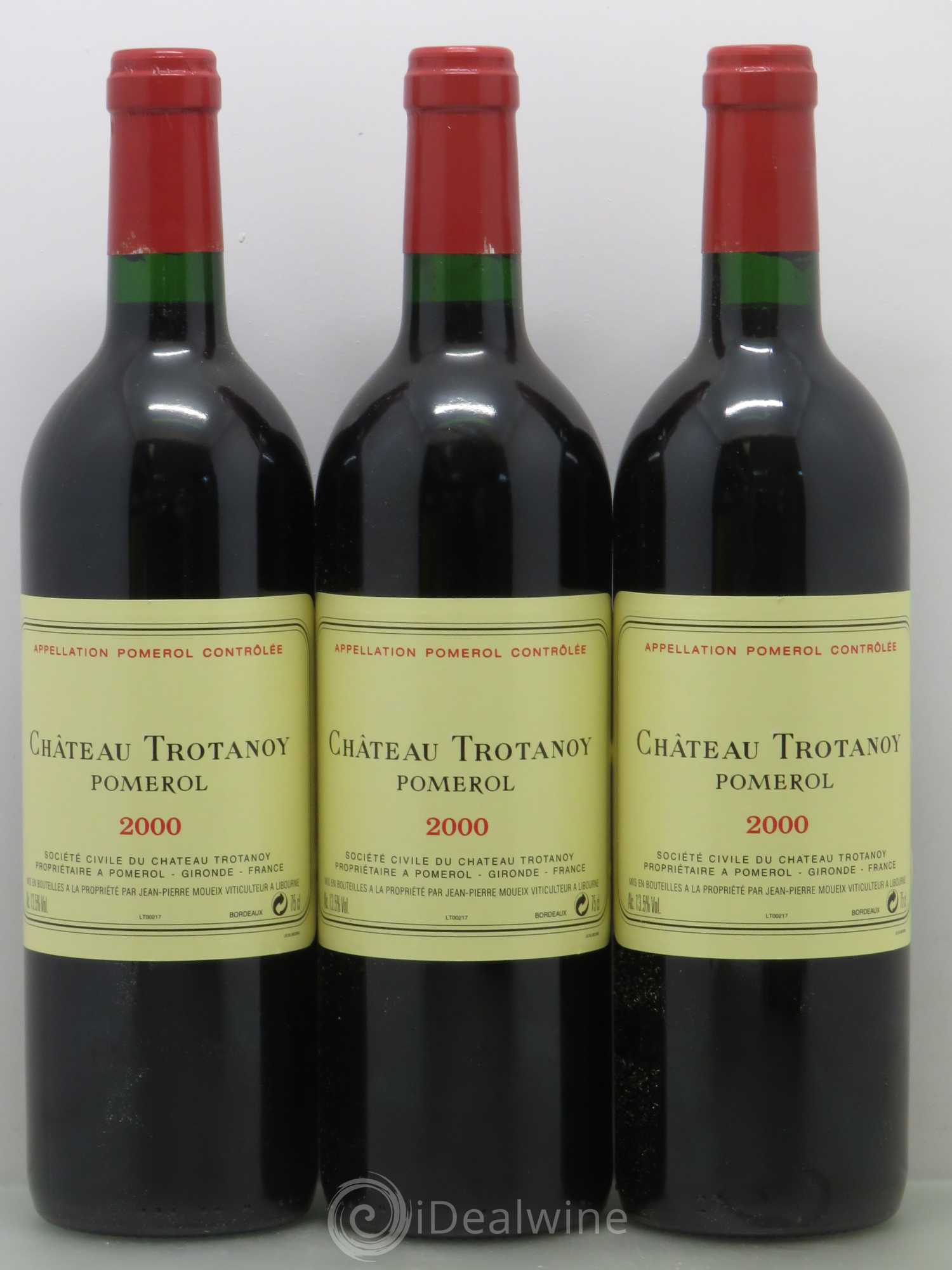 Château Trotanoy 2000 - Lot de 6 bouteilles - 1