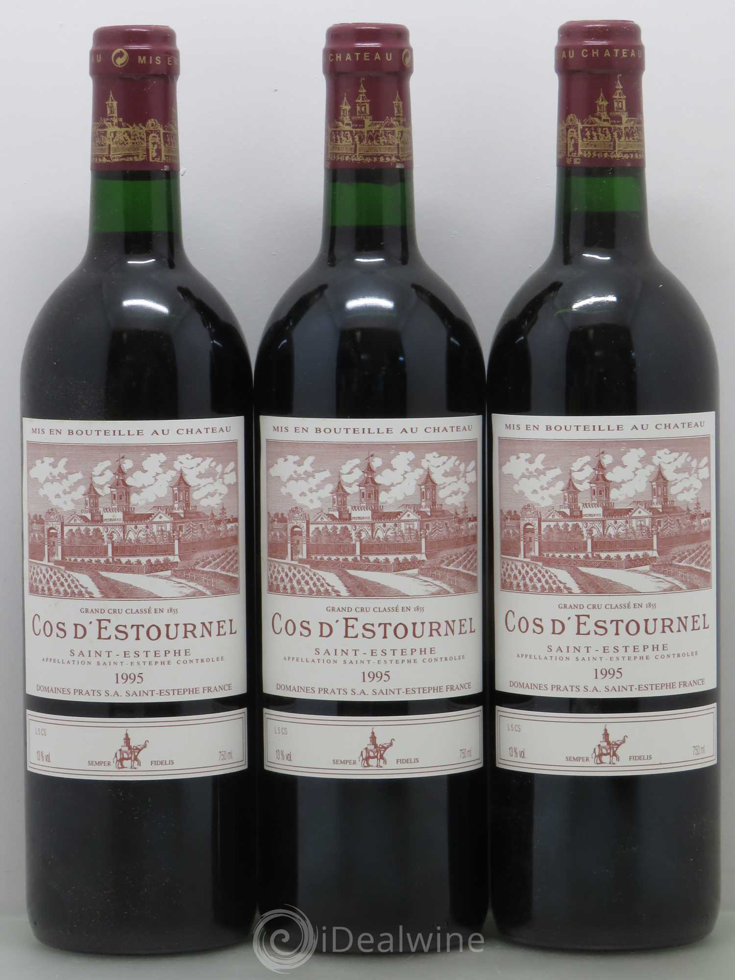 Cos d'Estournel 2ème Grand Cru Classé 1995 - Lot de 12 bouteilles - 2