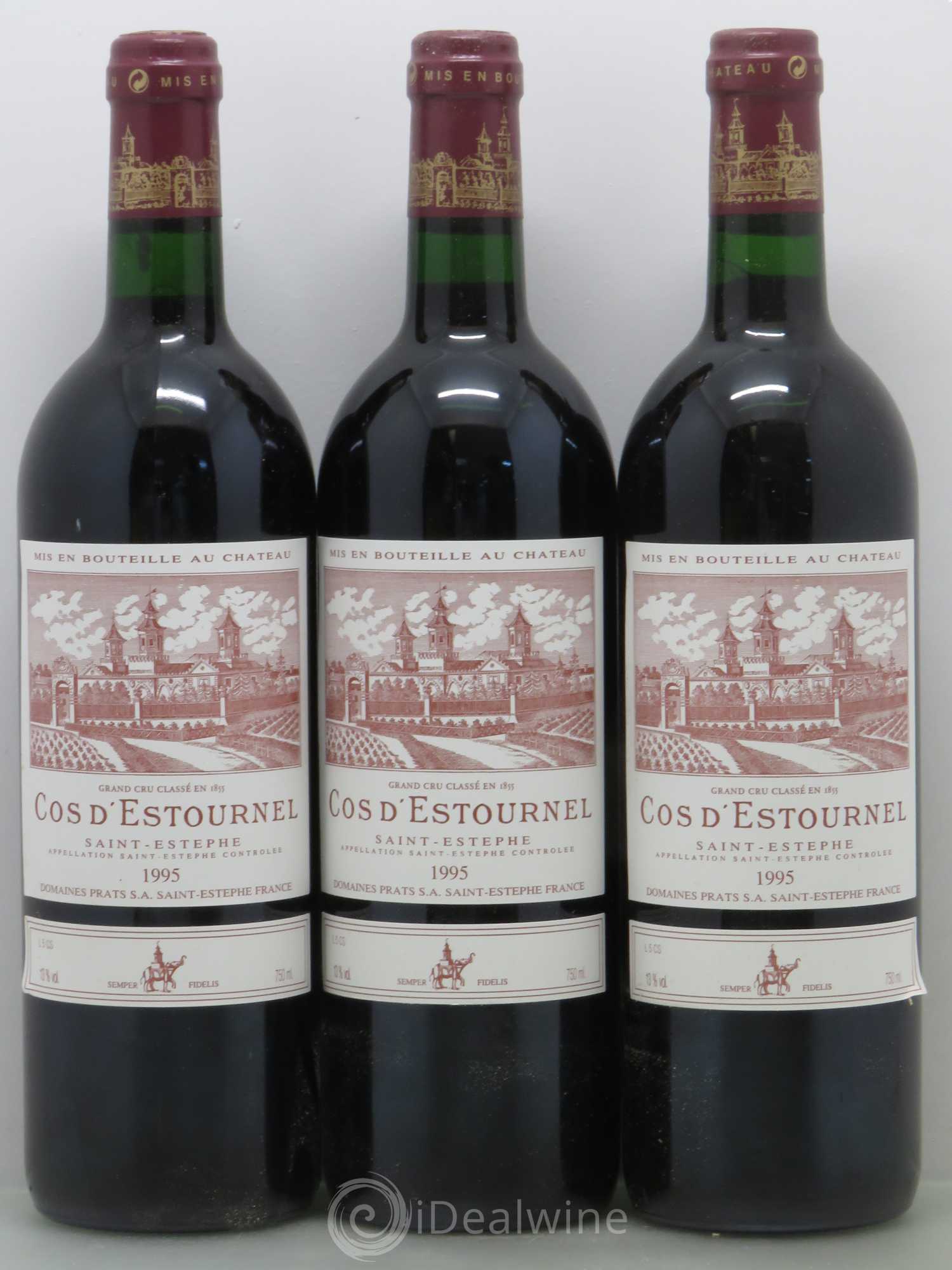 Cos d'Estournel 2ème Grand Cru Classé 1995 - Lot de 12 bouteilles - 4