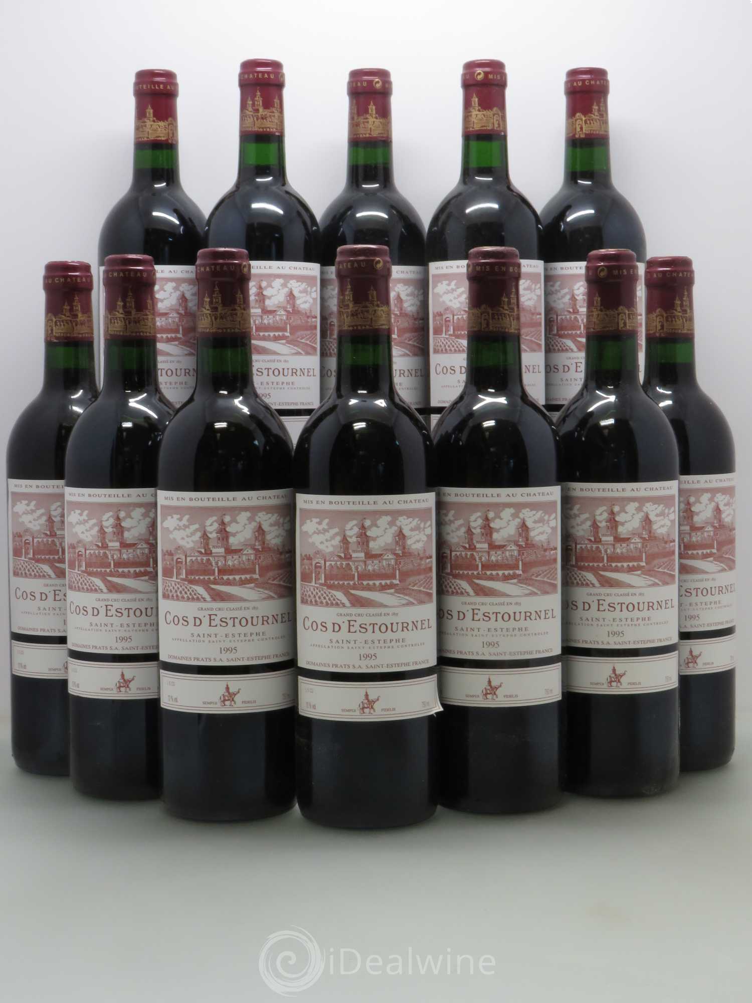 Cos d'Estournel 2ème Grand Cru Classé 1995 - Lot de 12 bouteilles - 0