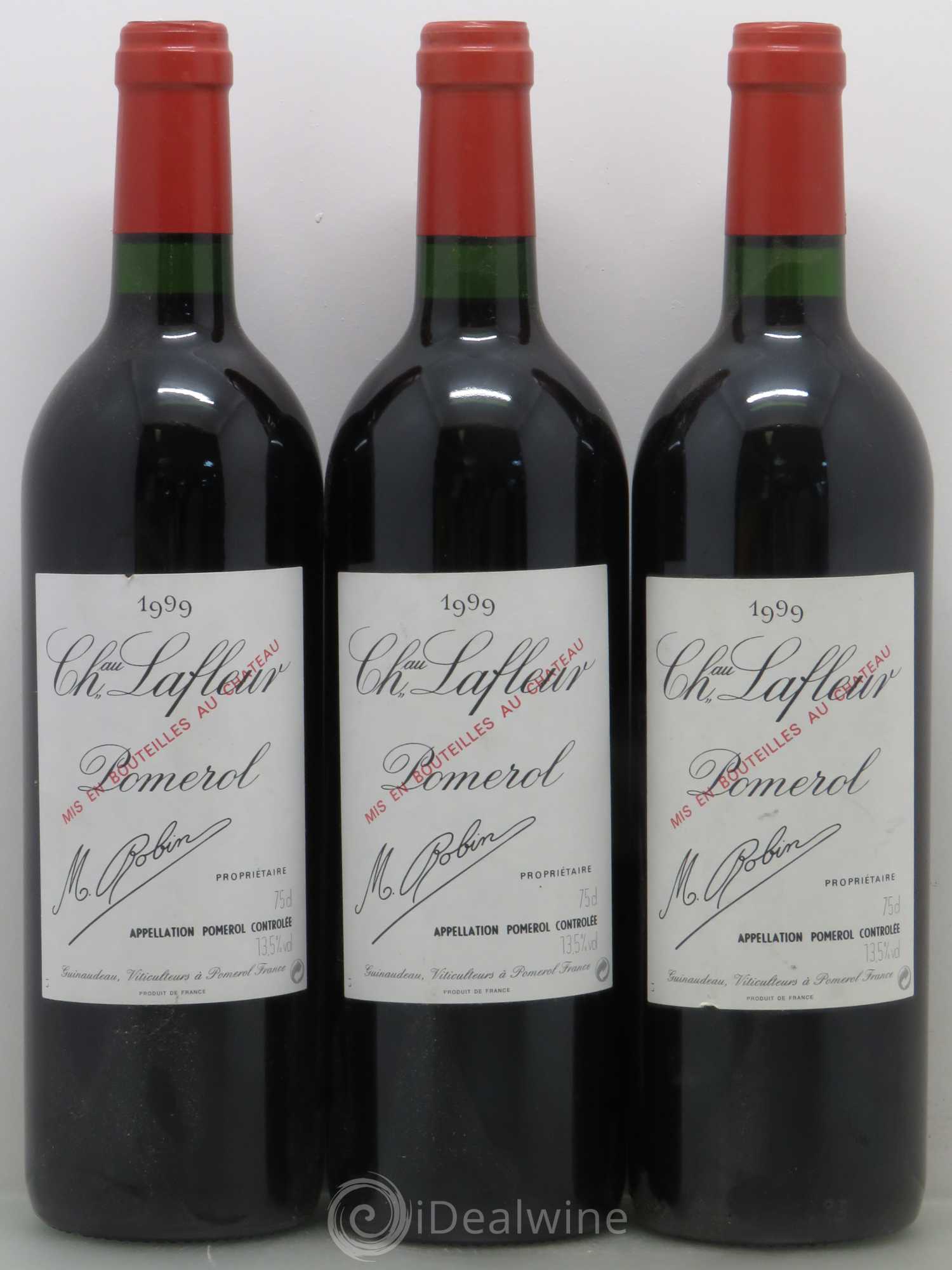 Château Lafleur 1999 - Lot de 3 bouteilles - 0