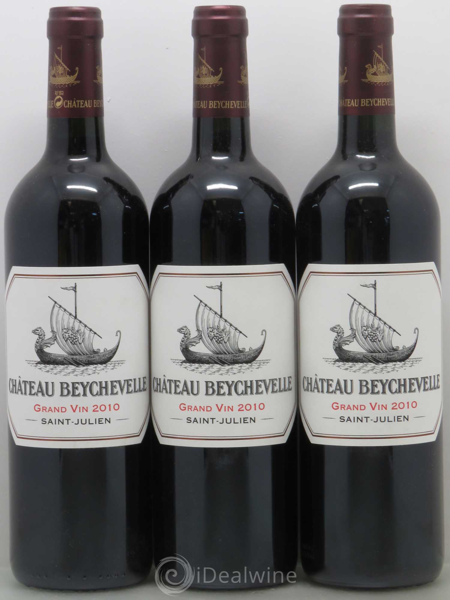 Château Beychevelle 4ème Grand Cru Classé 2010 - Lot de 6 bouteilles - 1