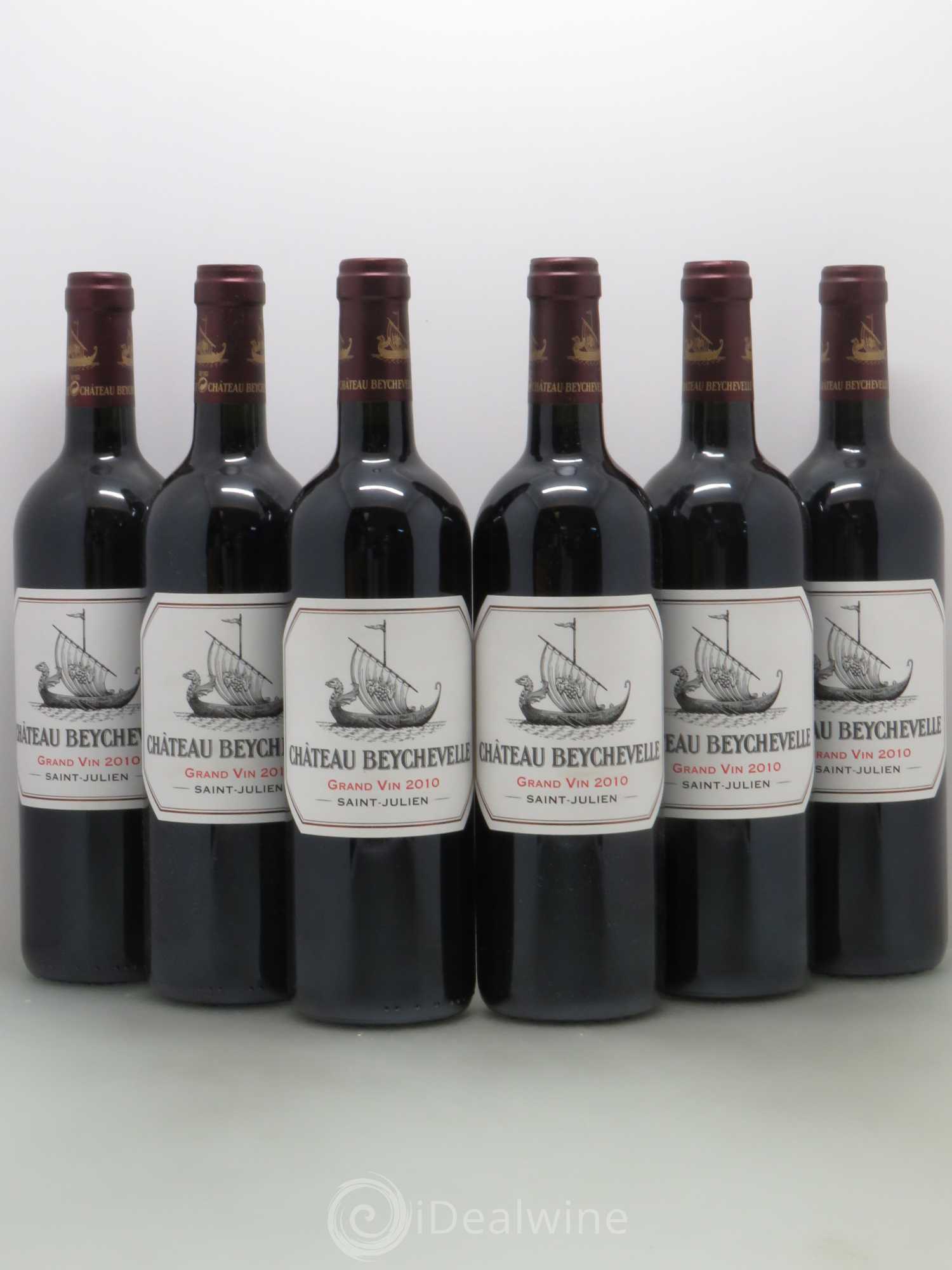 Château Beychevelle 4ème Grand Cru Classé 2010 - Lot de 6 bouteilles - 0