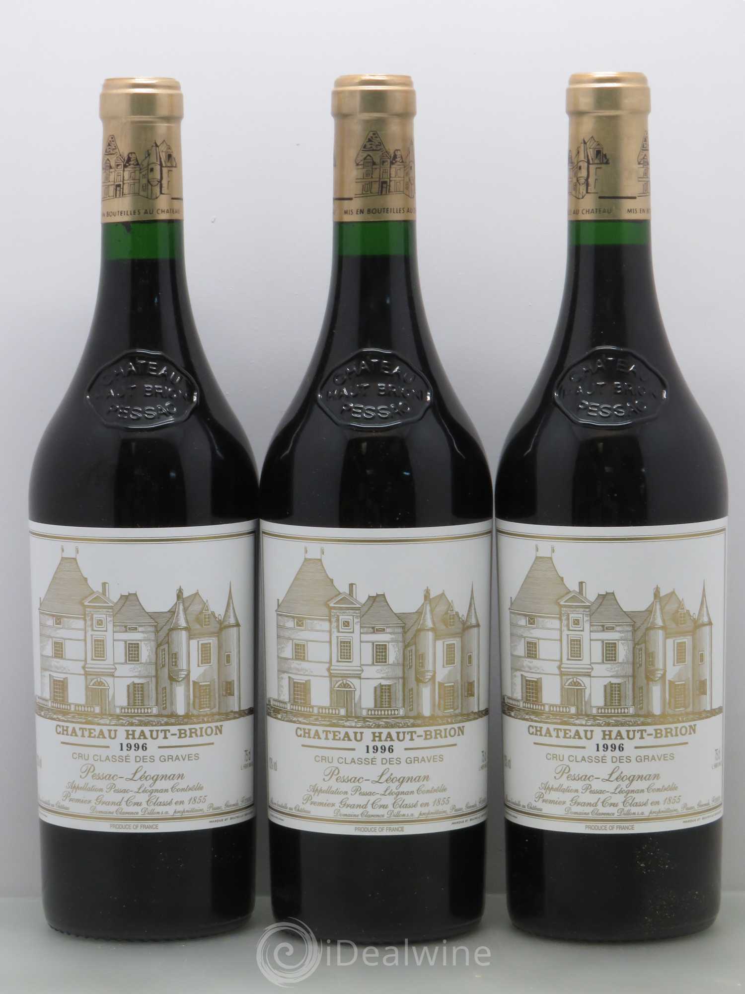 Château Haut Brion 1er Grand Cru Classé 1996 - Lot de 12 bouteilles - 4