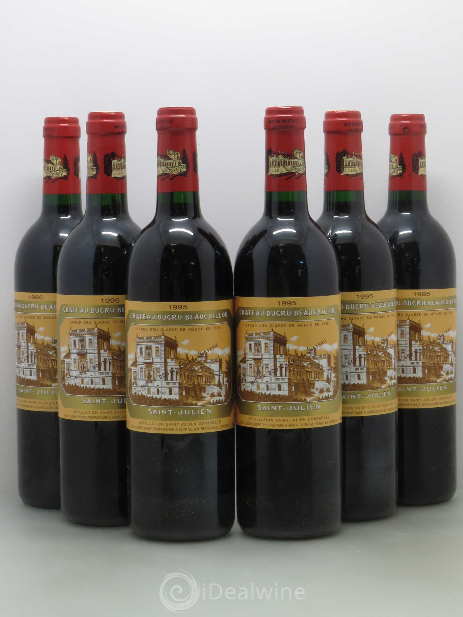 Château Ducru Beaucaillou 2ème Grand Cru Classé 1995 - Lot de 6 bouteilles - 0