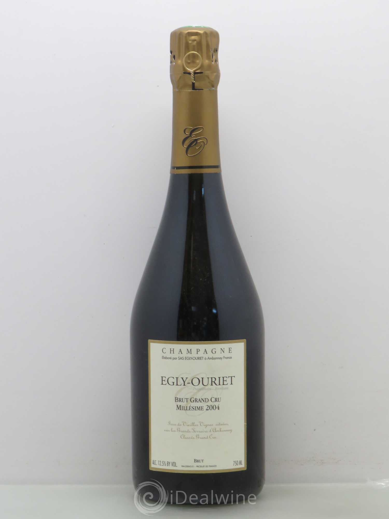 Ambonnay Vieilles Vignes Brut Millésimé Egly-Ouriet Brut Grand Cru - Vieilles Vignes 2004 - Posten von 1 Flasche - 0
