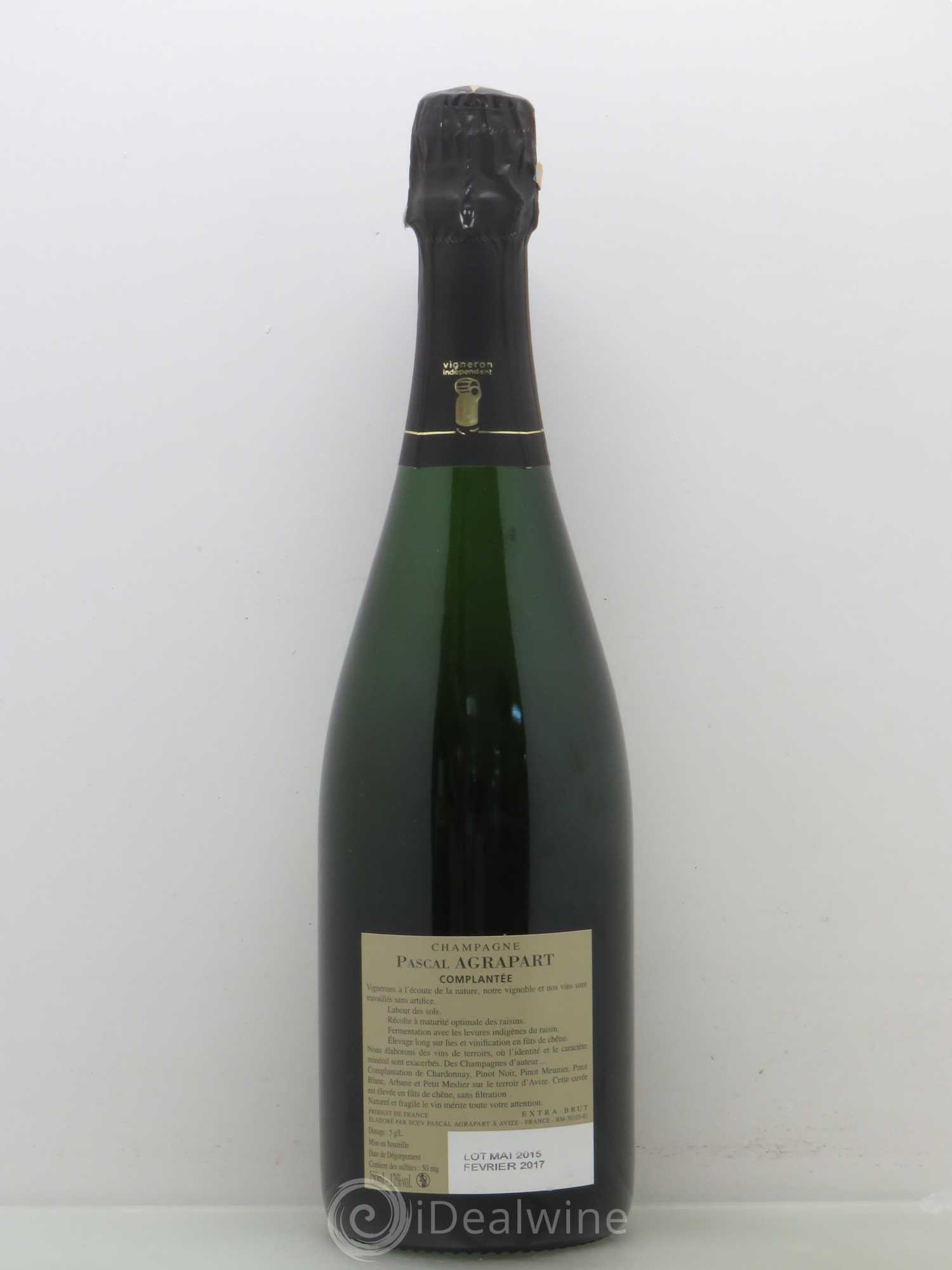 Complantée Extra-Brut Agrapart & Fils - Lot de 1 bouteille - 1