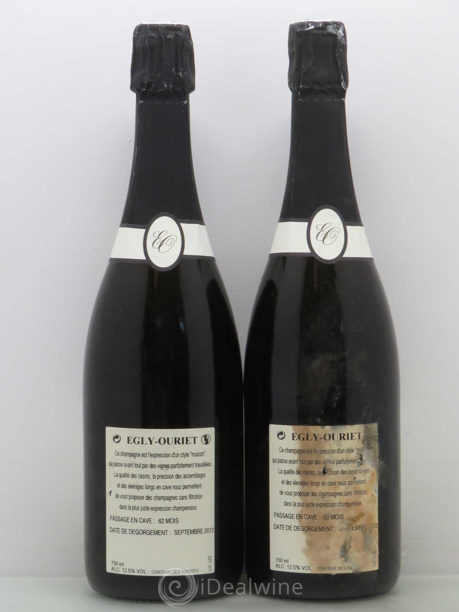Blanc de Noirs Les Crayères Vieilles vignes Egly-Ouriet Brut  - Lot de 2 bouteilles - 1