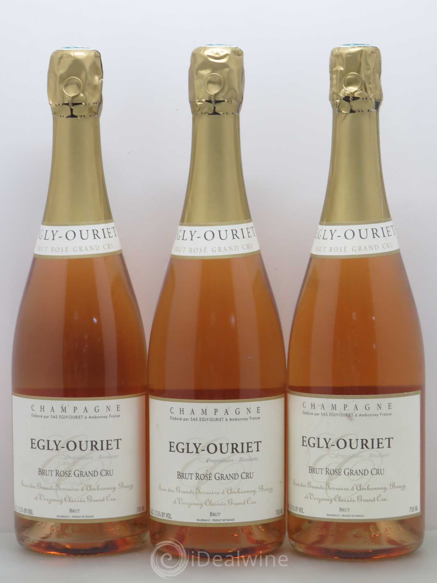 Grand Cru Brut Egly-Ouriet Grand Cru - Lot de 3 bouteilles - 0