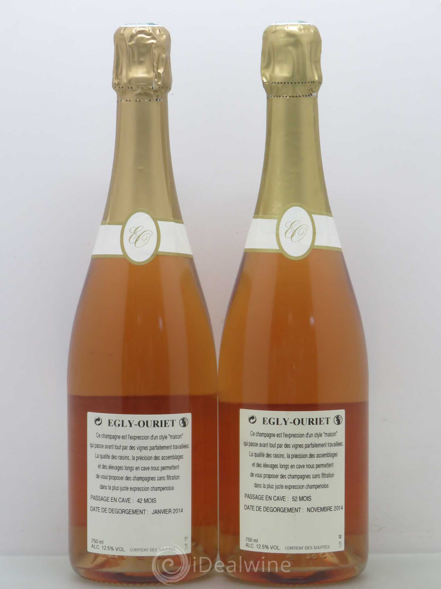 Grand Cru Brut Egly-Ouriet Grand Cru - Lot de 2 bouteilles - 1