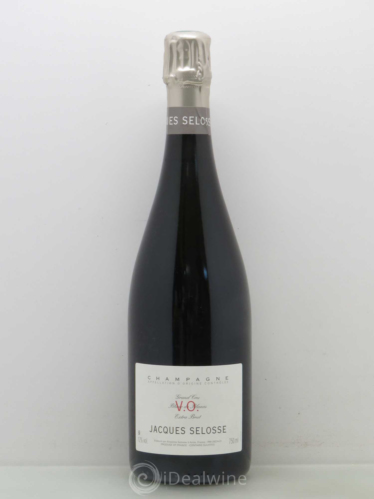 Version Originale Jacques Selosse Grand Cru Blanc de Blancs extra brut - Posten von 1 Flasche - 0