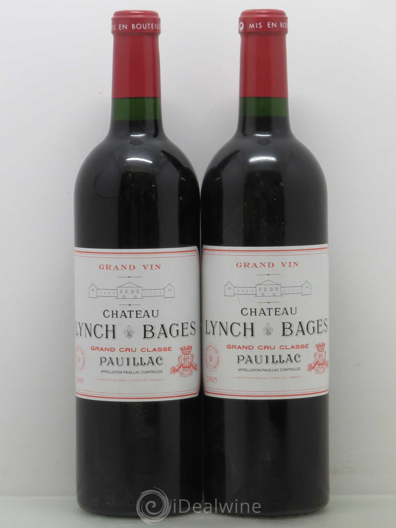 Château Lynch Bages 5ème Grand Cru Classé 2005 - Lot de 2 bouteilles - 0