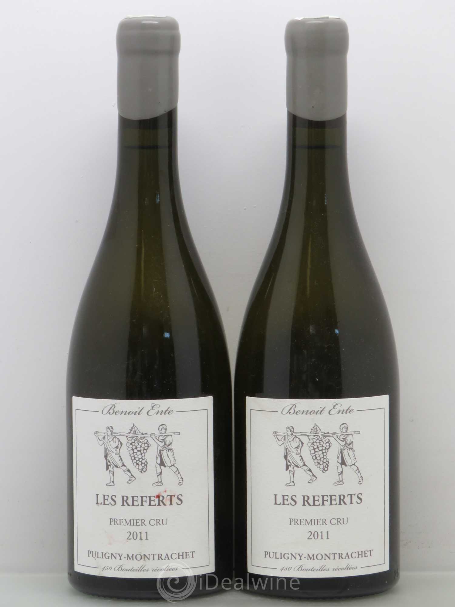 Puligny-Montrachet 1er Cru Les Referts - Benoit Ente 2011 - Lot de 2 bouteilles - 0