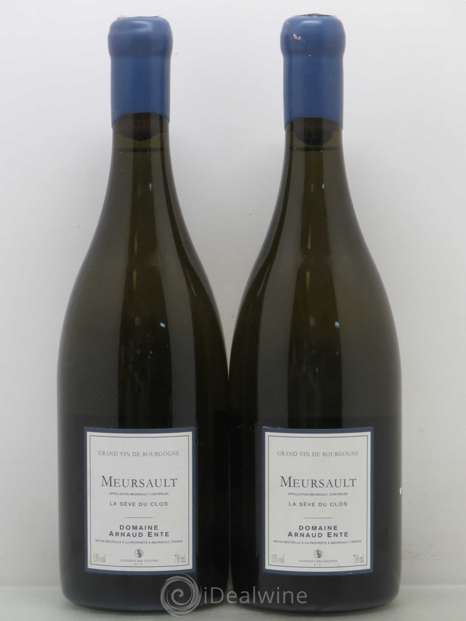 Meursault Sève du Clos Arnaud Ente 2011 - Posten von 2 Flaschen - 1