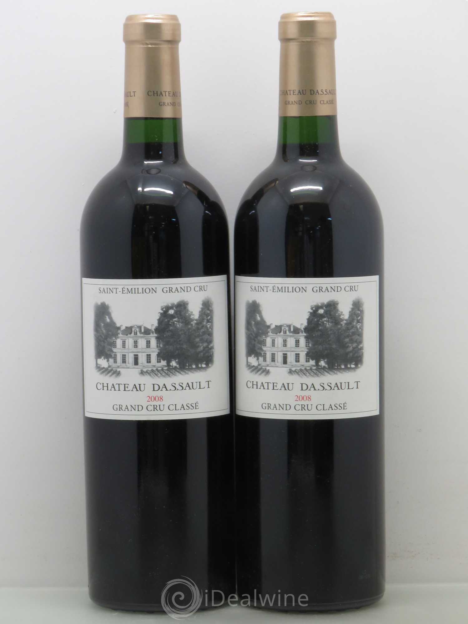 Château Dassault Grand Cru Classé 2008 - Lot de 2 bouteilles - 0