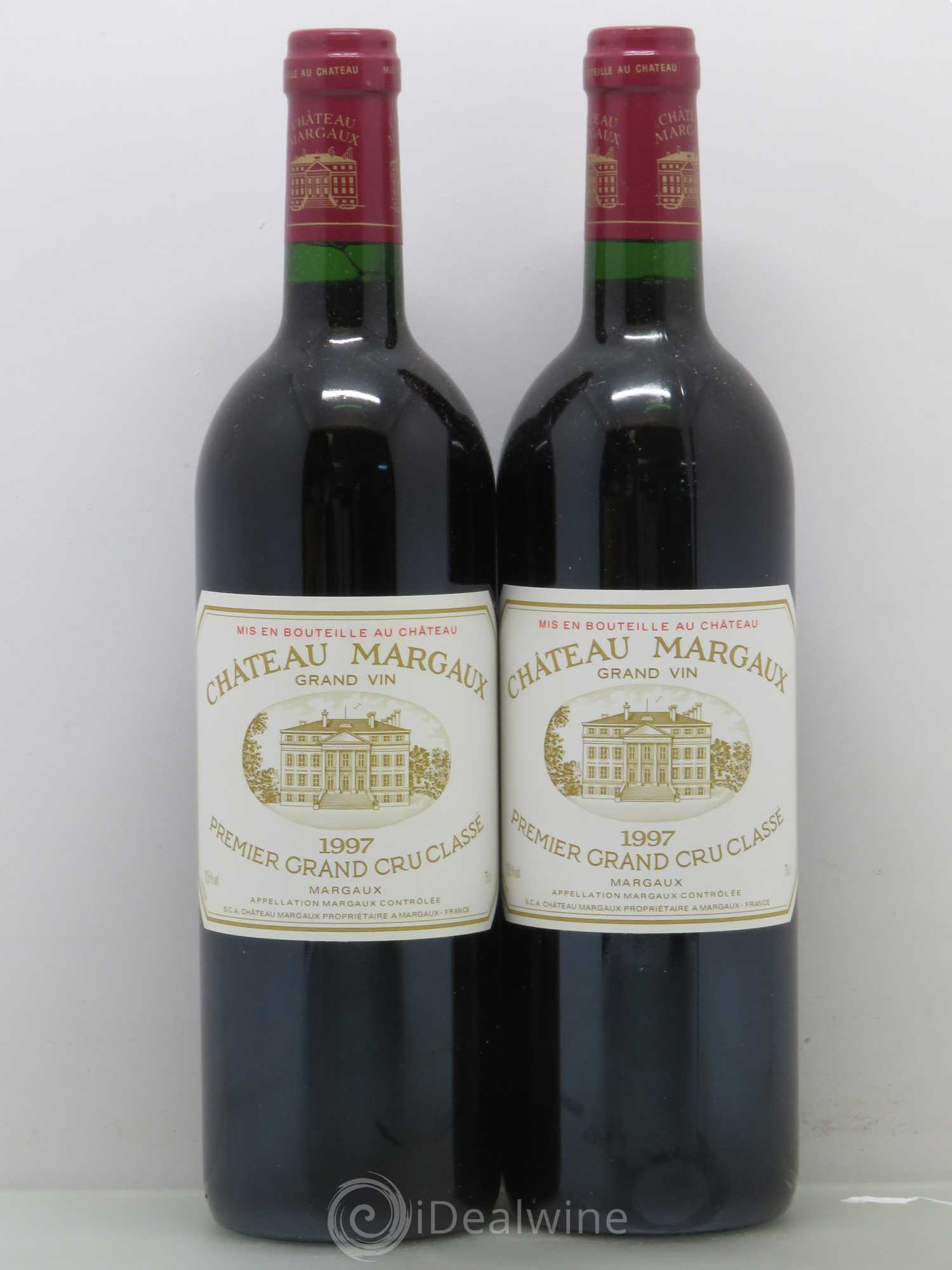 Caisse Duclot 2 Lafite Rothschild 2 Pétrus 2 Mouton Rothschild 2 Latour 2 Cheval Blanc 2 Margaux 1997 - Posten von 1 Flasche - 2