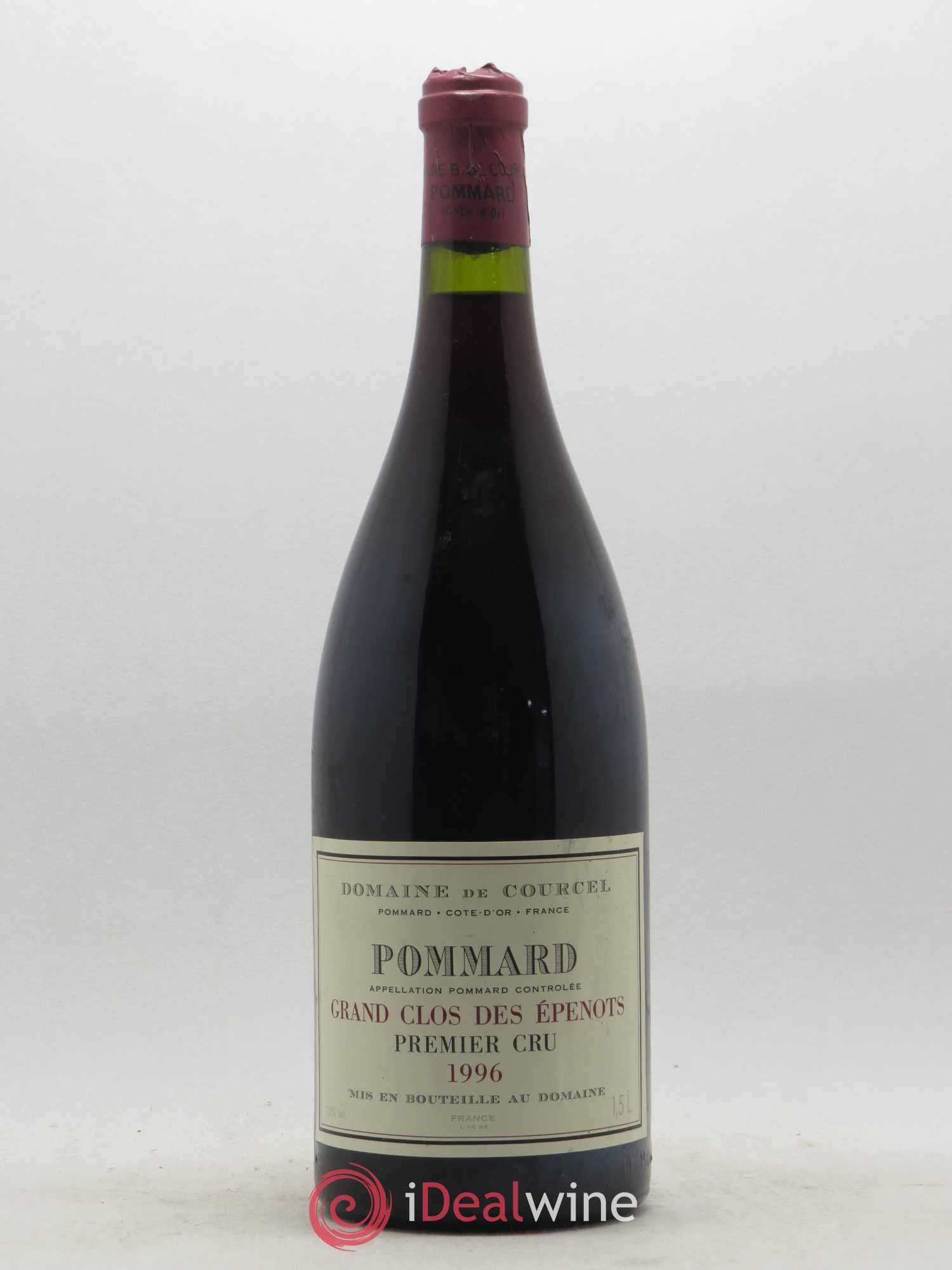 Pommard 1er Cru Grand Clos des Epenots de Courcel (Domaine) 1996 - Lot de 1 magnum - 0
