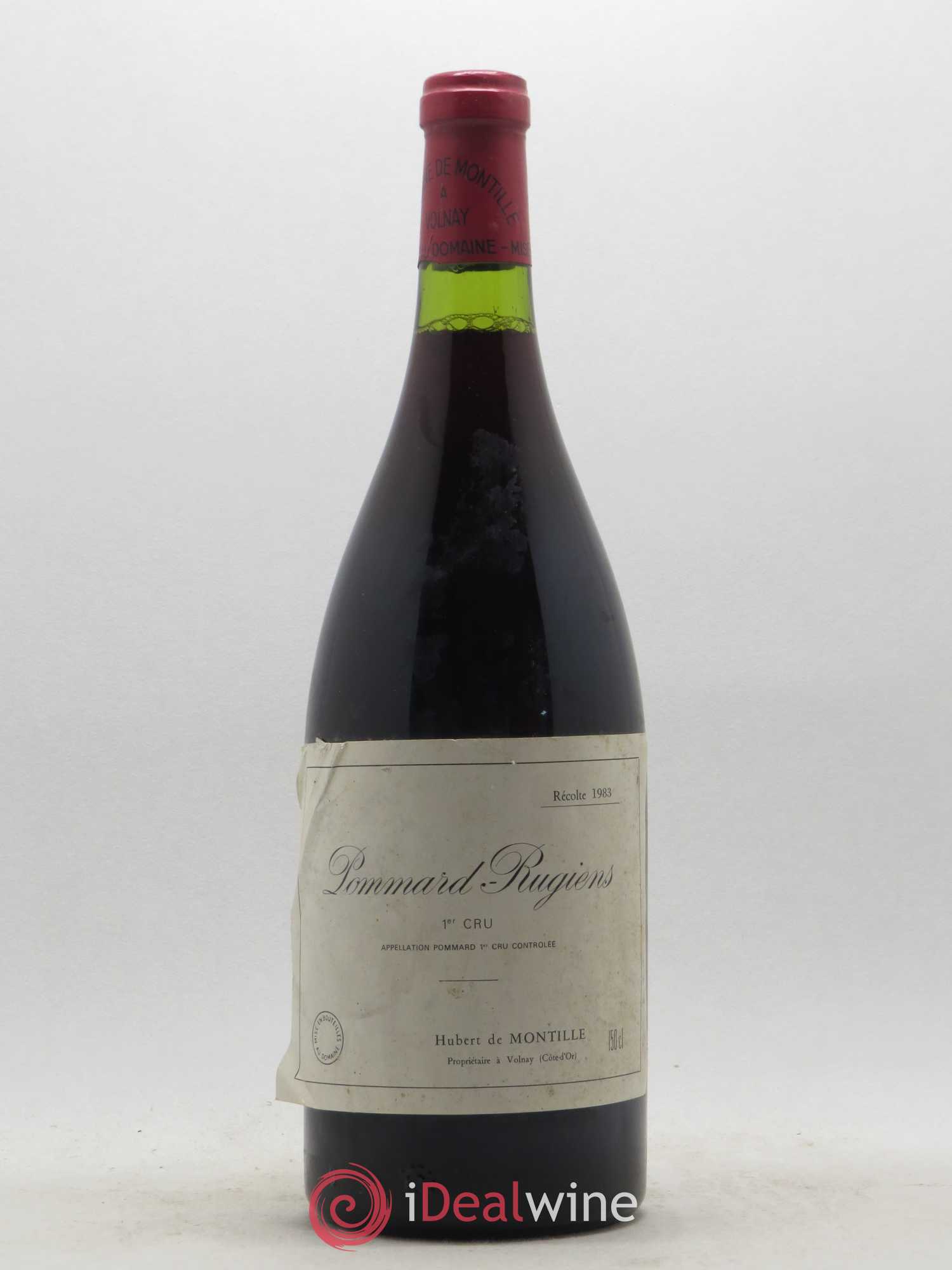Pommard 1er Cru Les Rugiens-bas De Montille (Domaine) 1983 - Lot de 1 magnum - 0