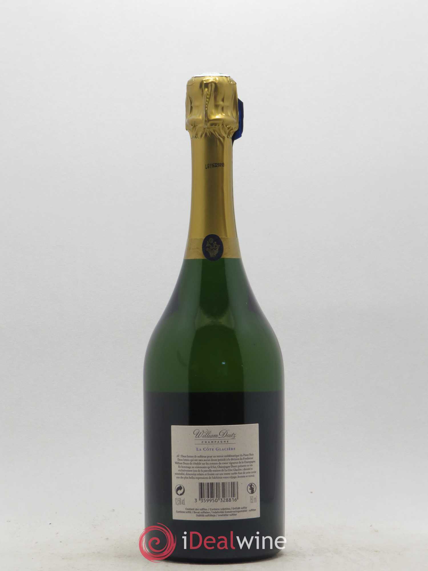 Brut Deutz La Côte Glacière 2012 - Posten von 1 Flasche - 1