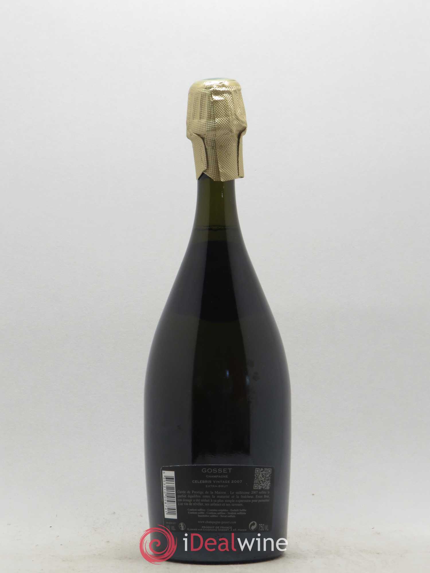 Champagne Celebris Extra Brut Gosset 2007 - Posten von 1 Flasche - 1