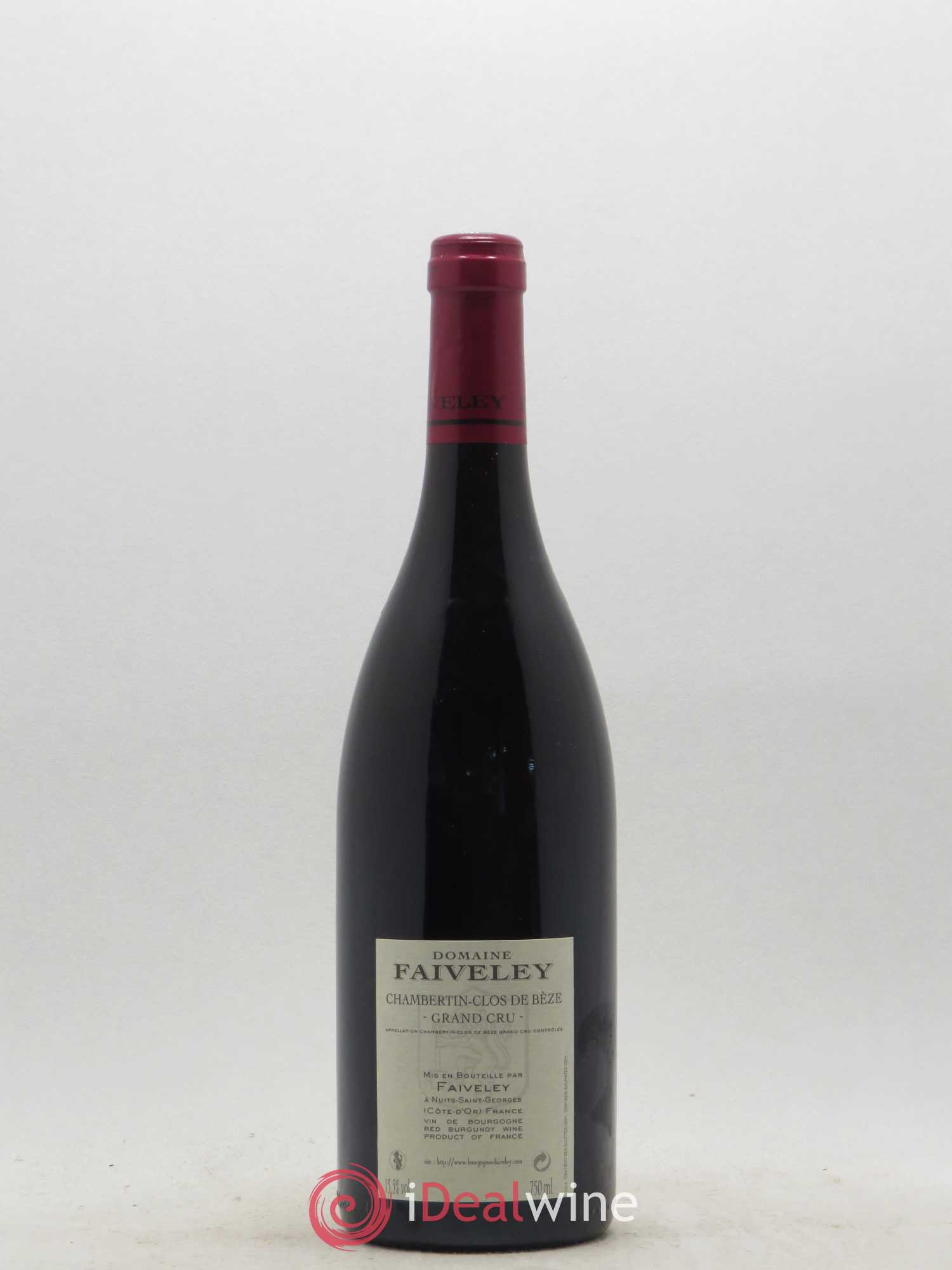 Chambertin Clos de Bèze Grand Cru Faiveley 2002 - Lot de 1 bouteille - 1