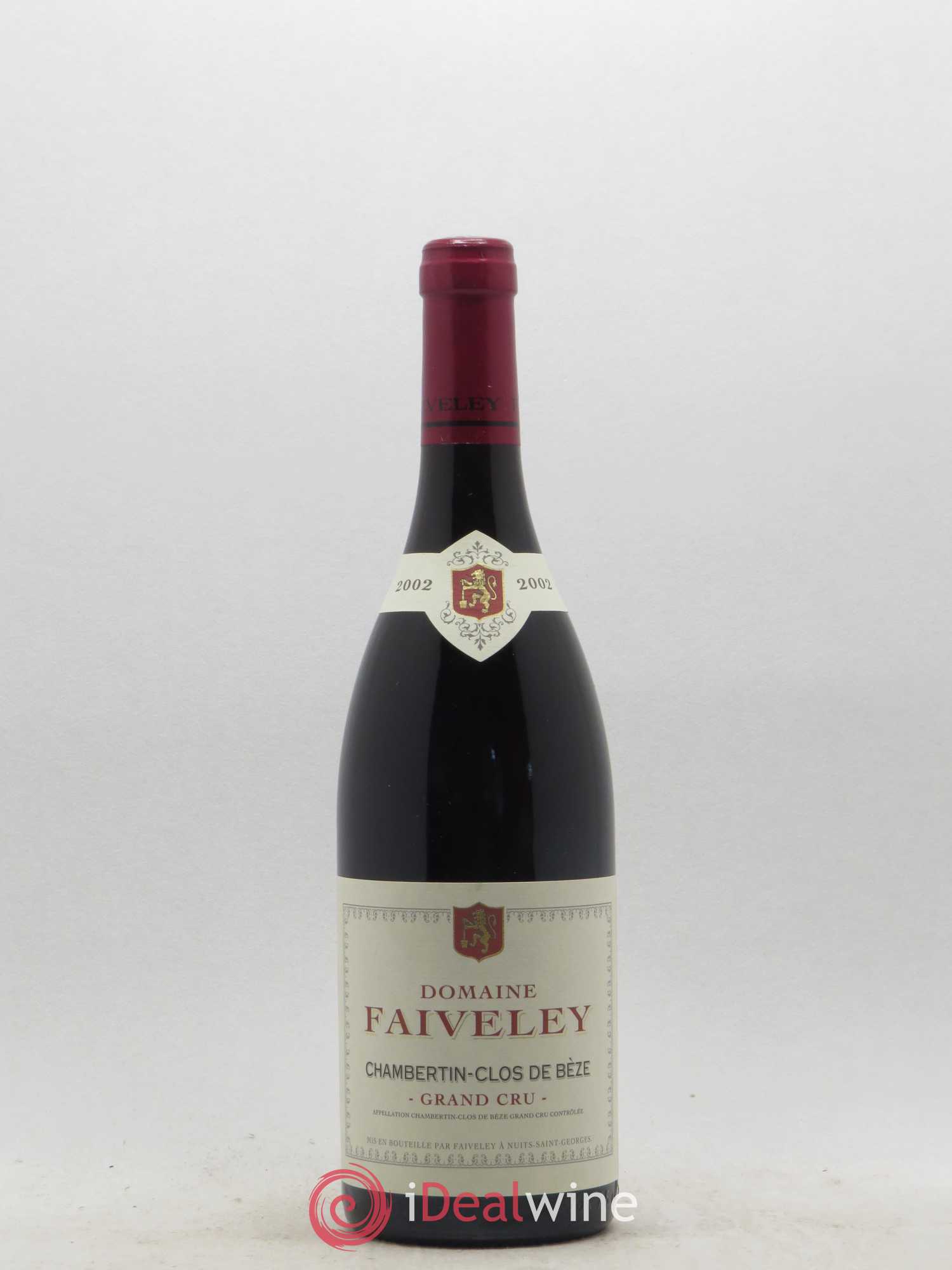 Chambertin Clos de Bèze Grand Cru Faiveley 2002 - Lot de 1 bouteille - 0