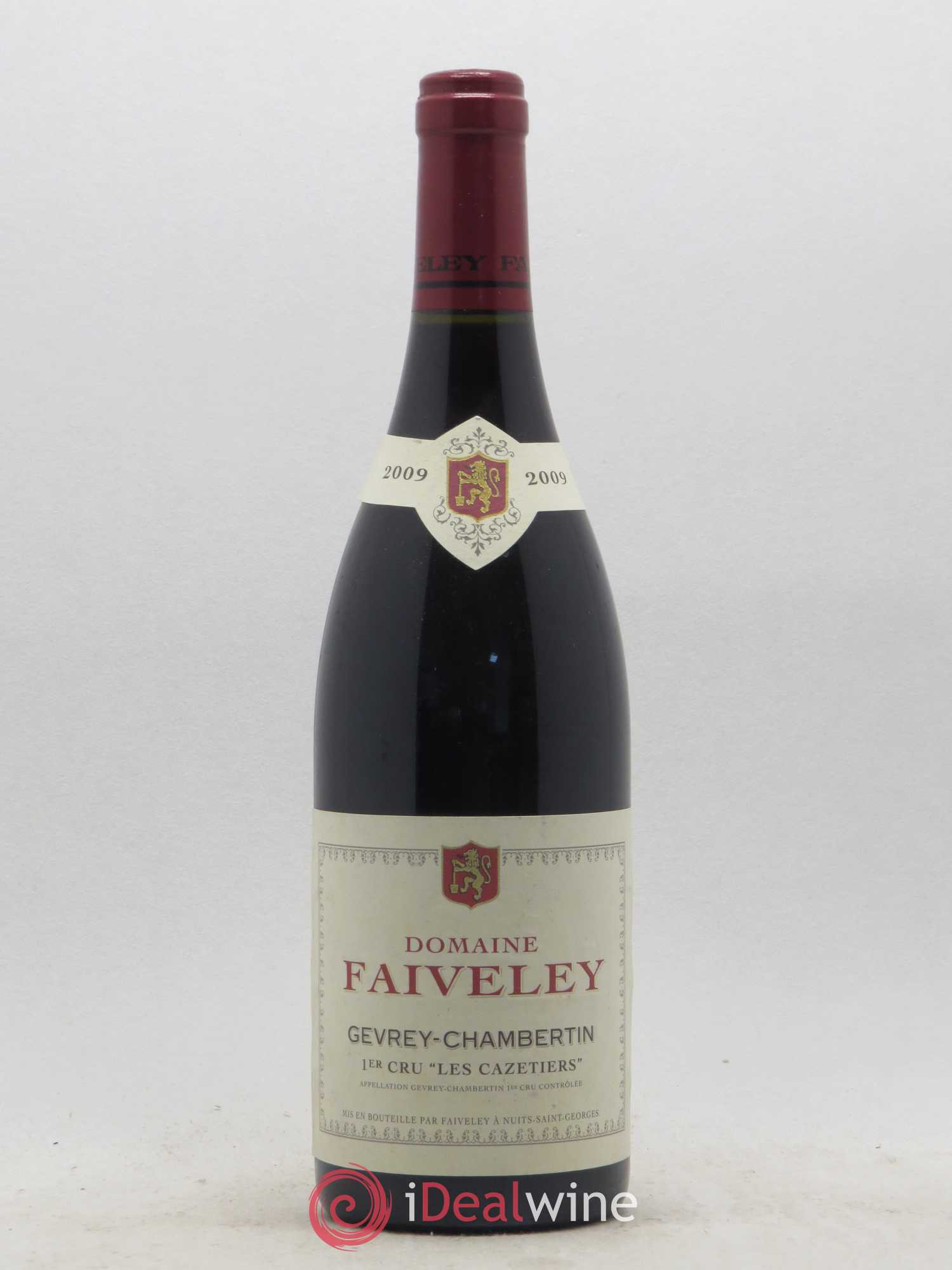 Gevrey-Chambertin 1er Cru Les Cazetiers Faiveley 2009 - Lot de 1 bouteille - 0