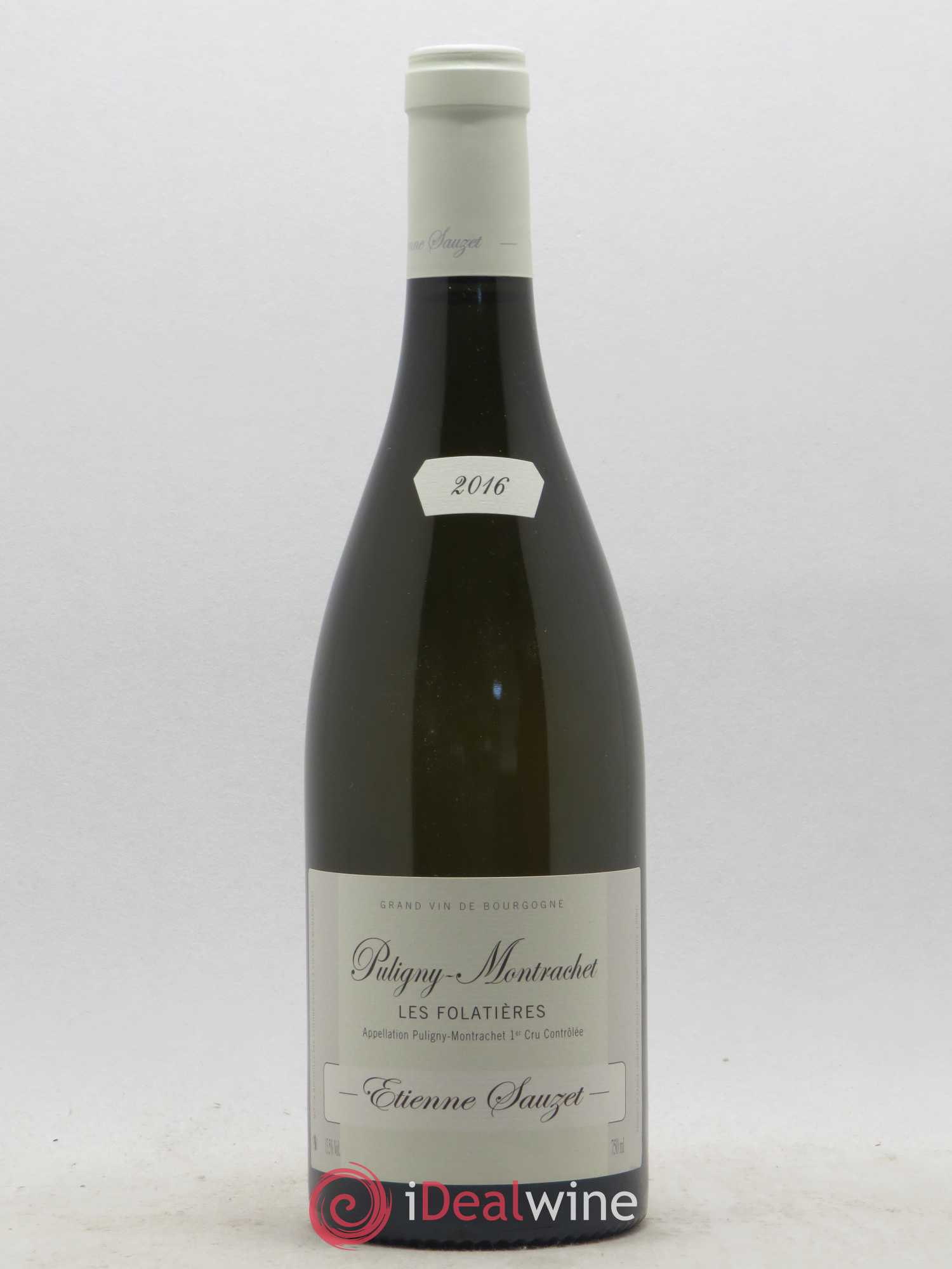 Puligny-Montrachet 1er Cru Les Folatières Etienne Sauzet 2016 - Lot de 1 bouteille - 0