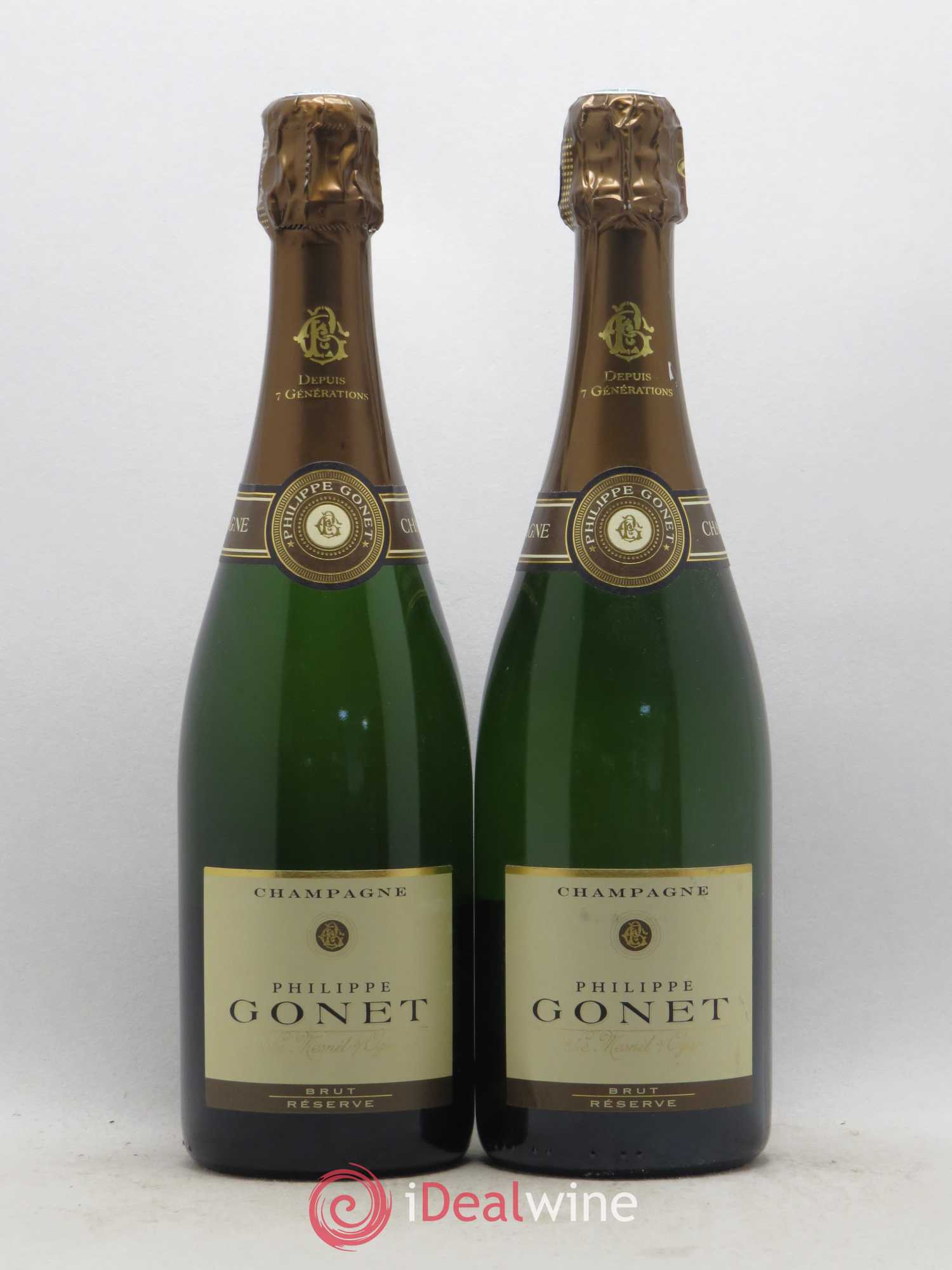 Brut Réserve Philippe Gonet Reserve Philippe Gonet - Lot de 2 bouteilles - 0